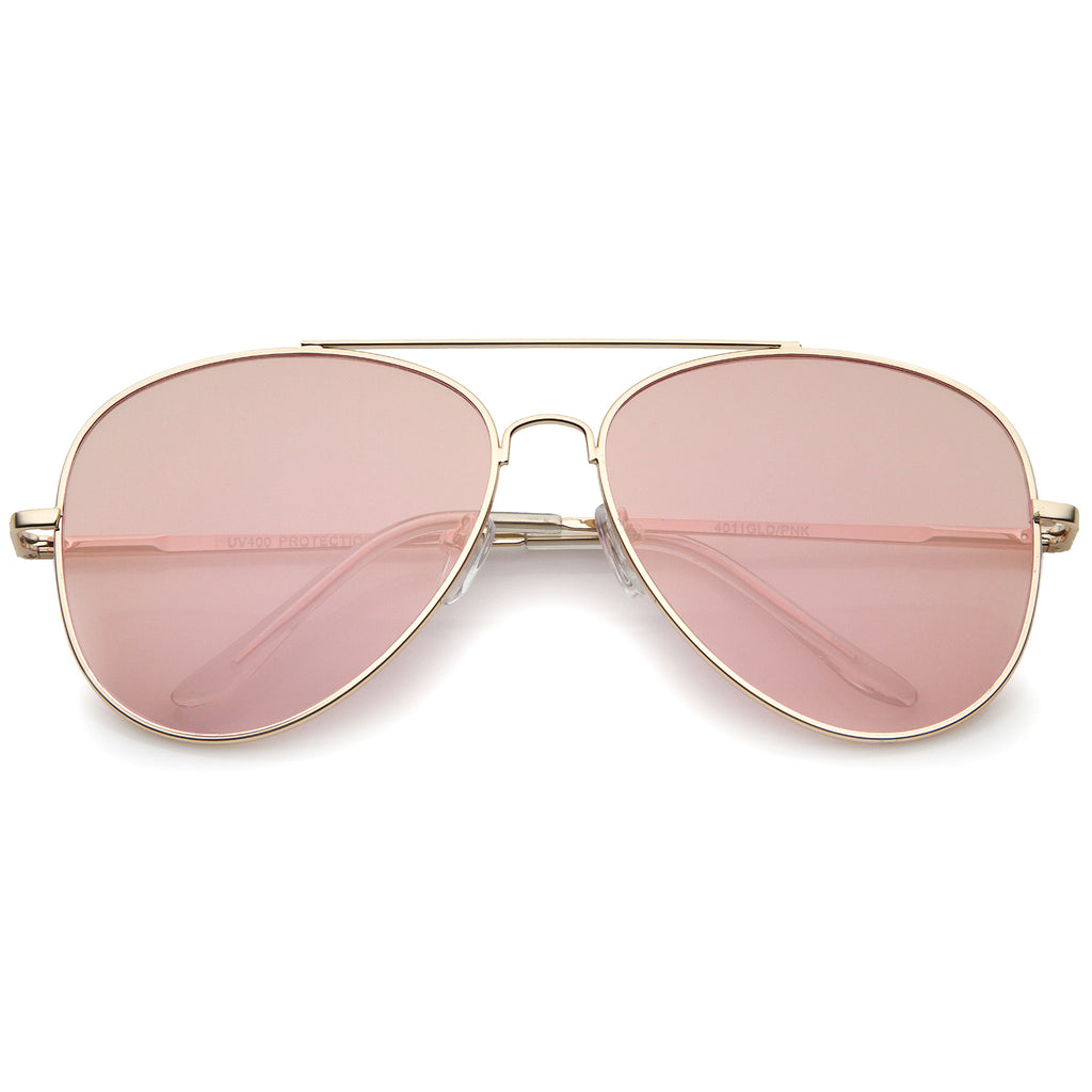 Gold/ Pink Mirror