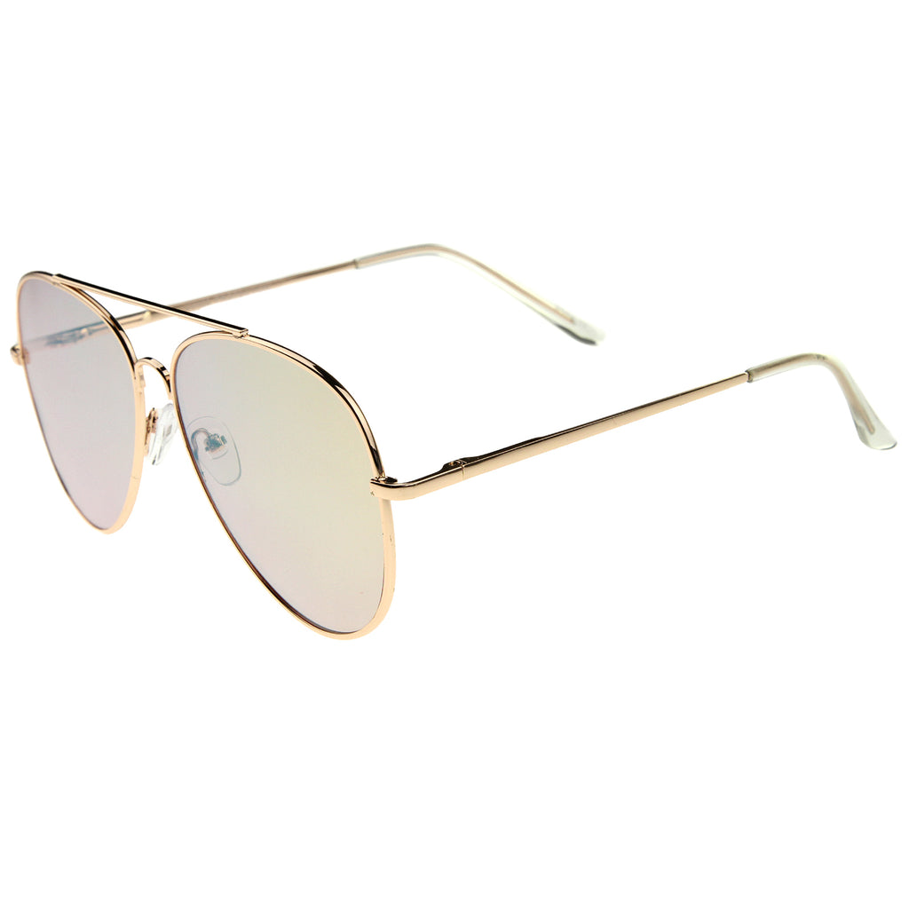 Gold/ Pink Mirror