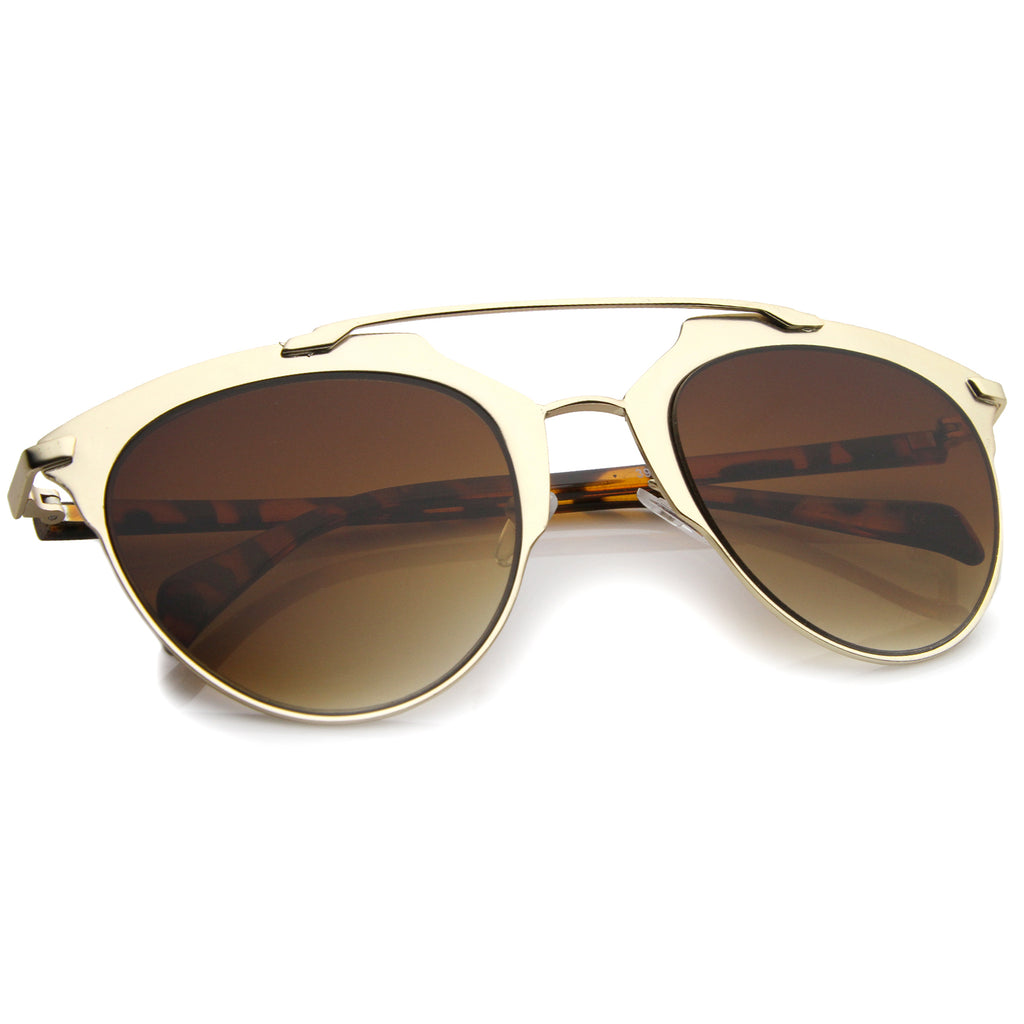 Matte Gold-Tortoise / Amber