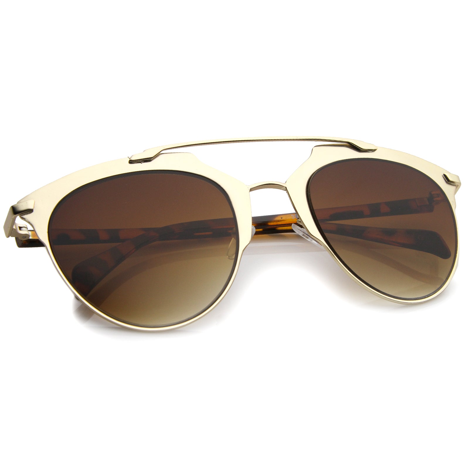Matte Gold-Tortoise / Amber