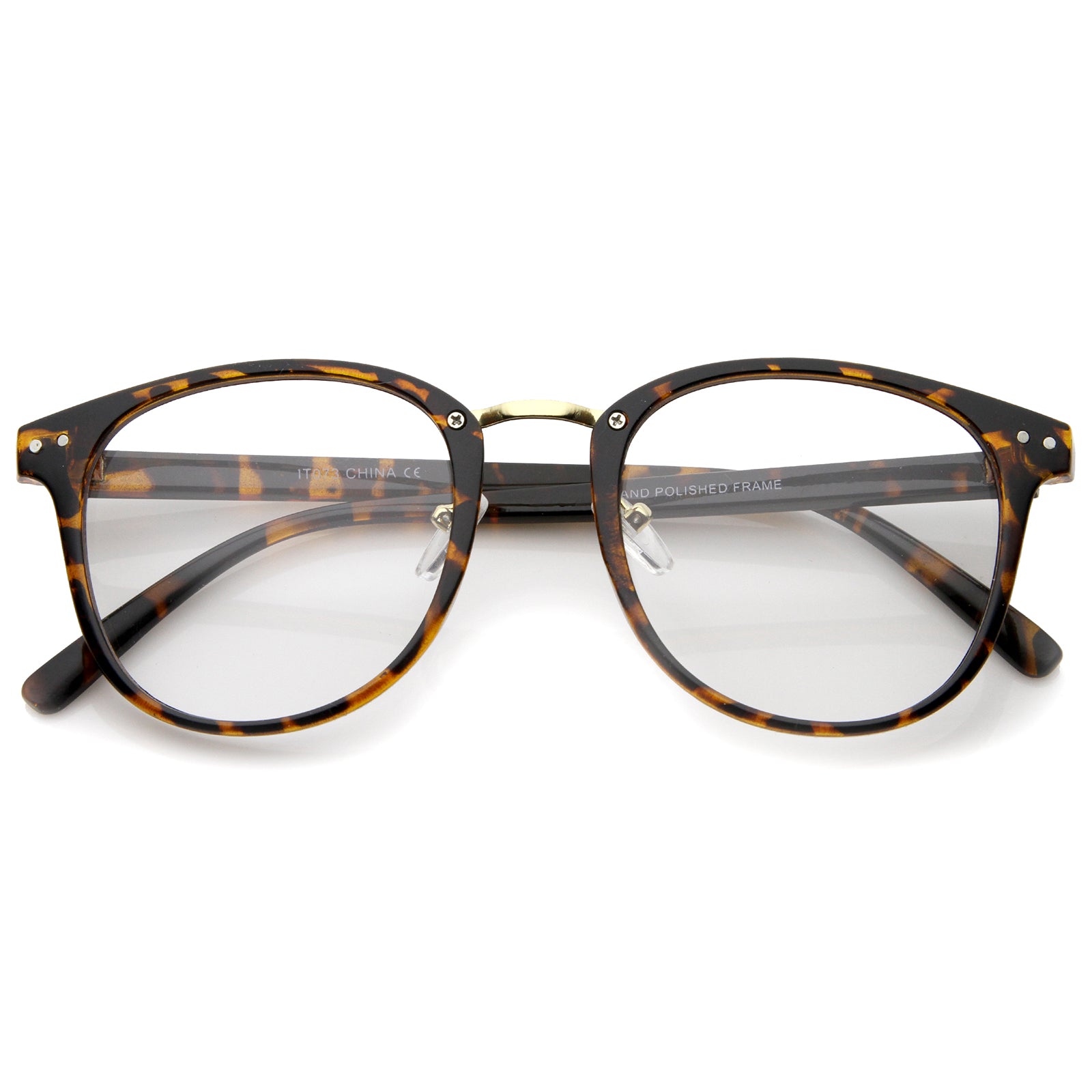 Tortoise-Gold / Clear