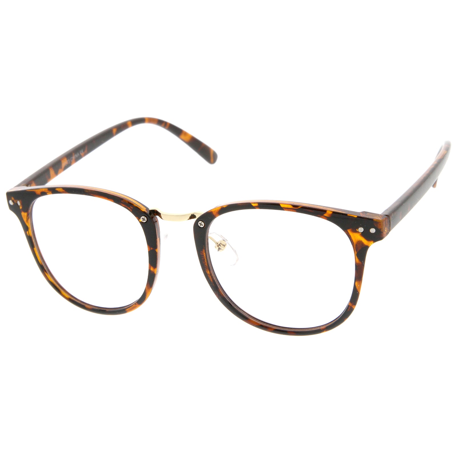 Tortoise-Gold / Clear