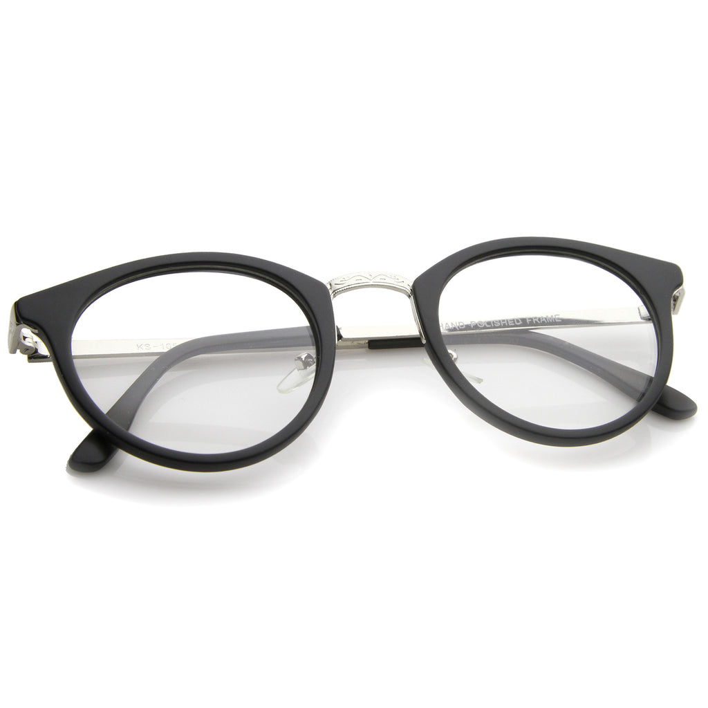 Matte Black-Silver / Clear