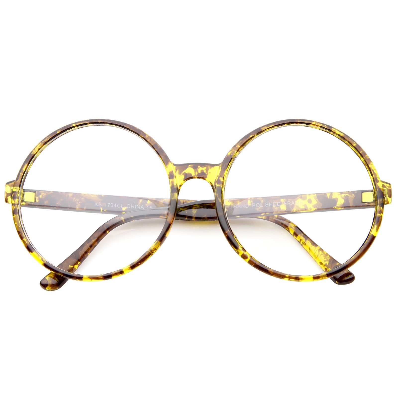 Yellow-Tortoise / Clear