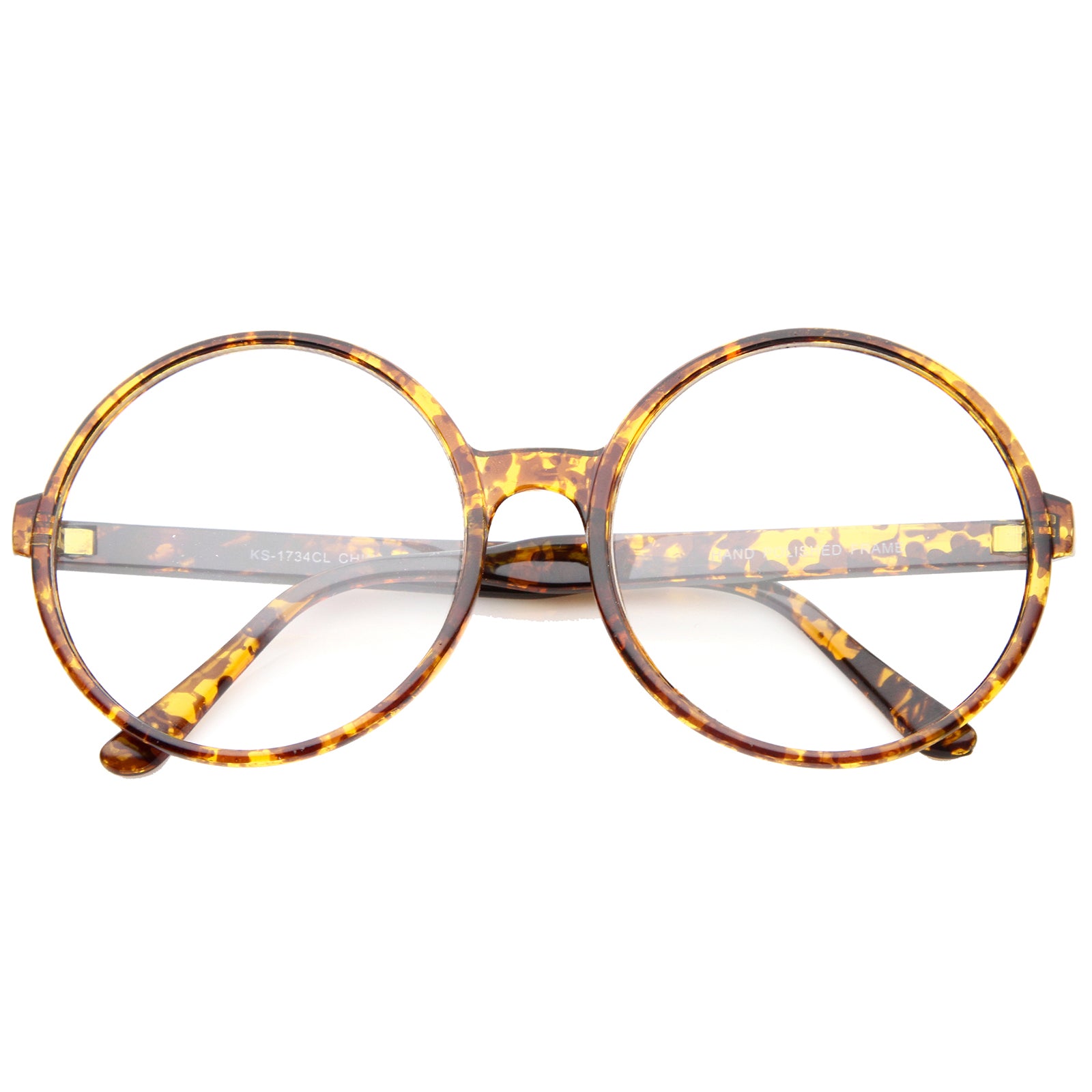 Orange-Tortoise / Clear