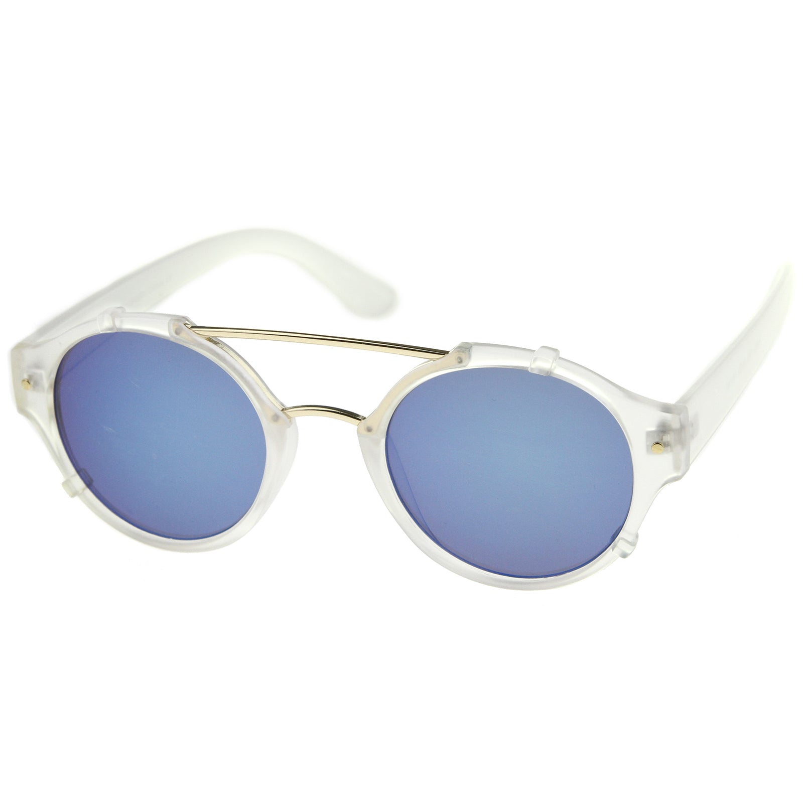 Frost-Gold / Blue Mirror