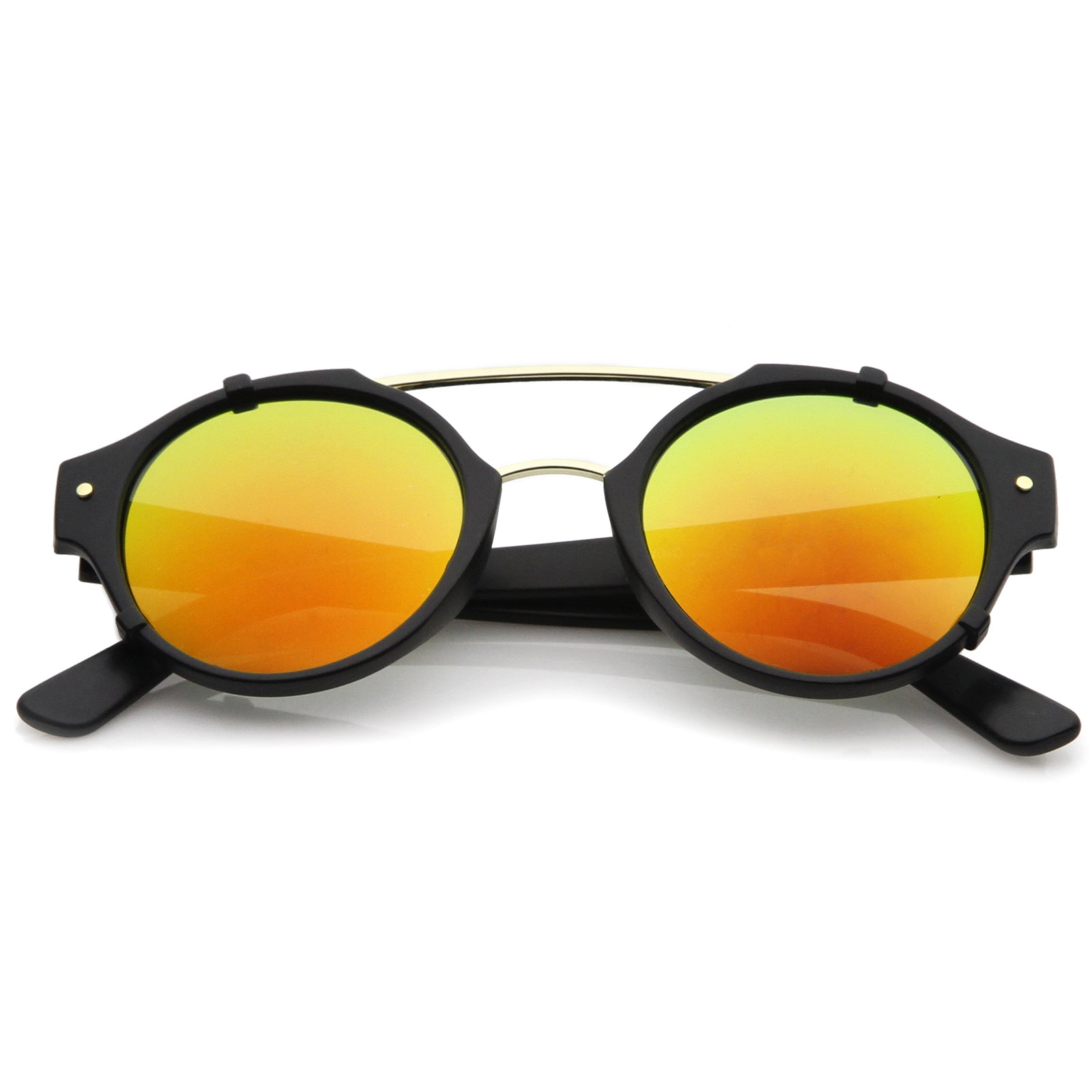 Black-Gold / Orange Mirror