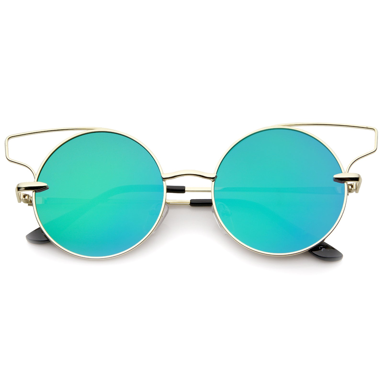 Gold / Green Mirror