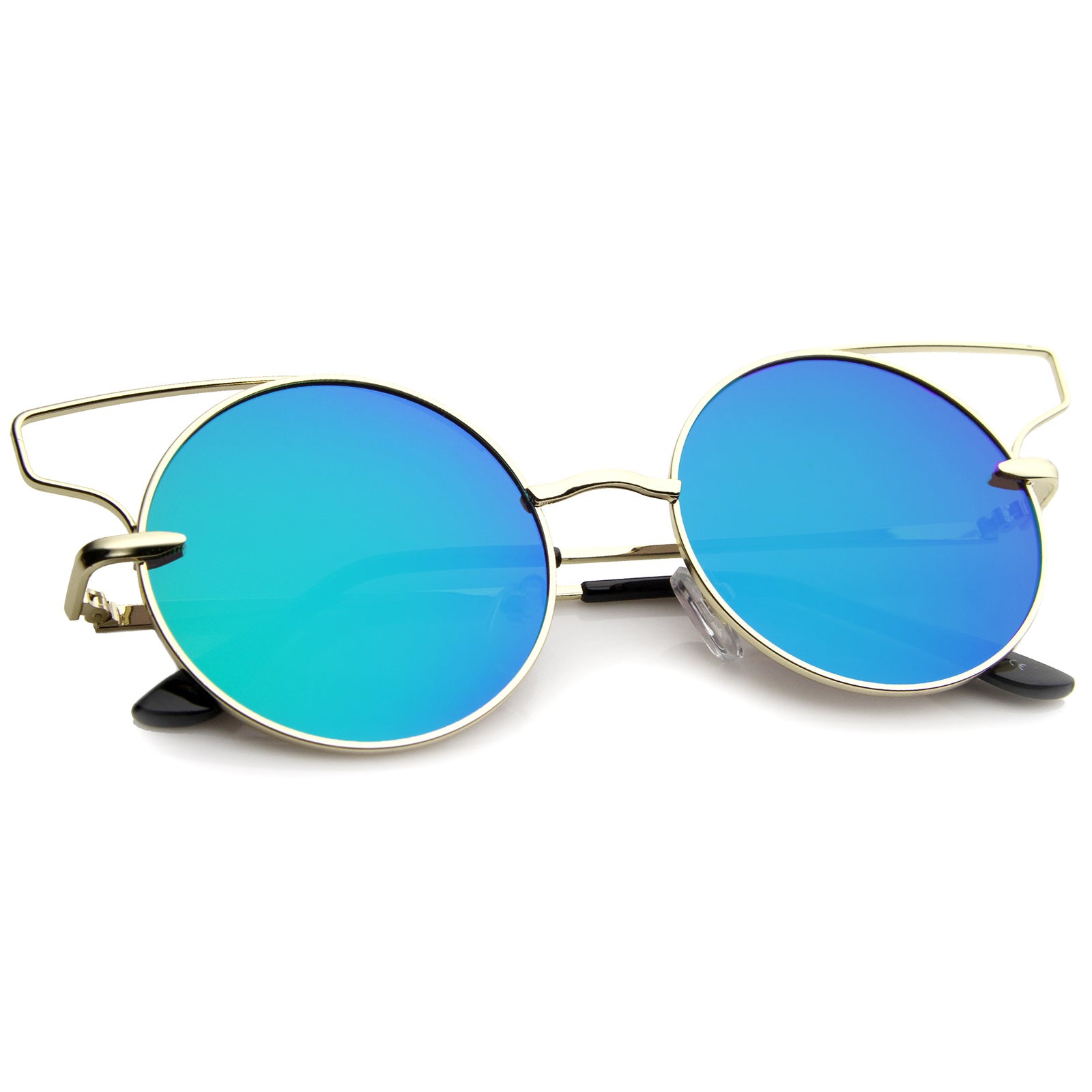 Gold / Green Mirror
