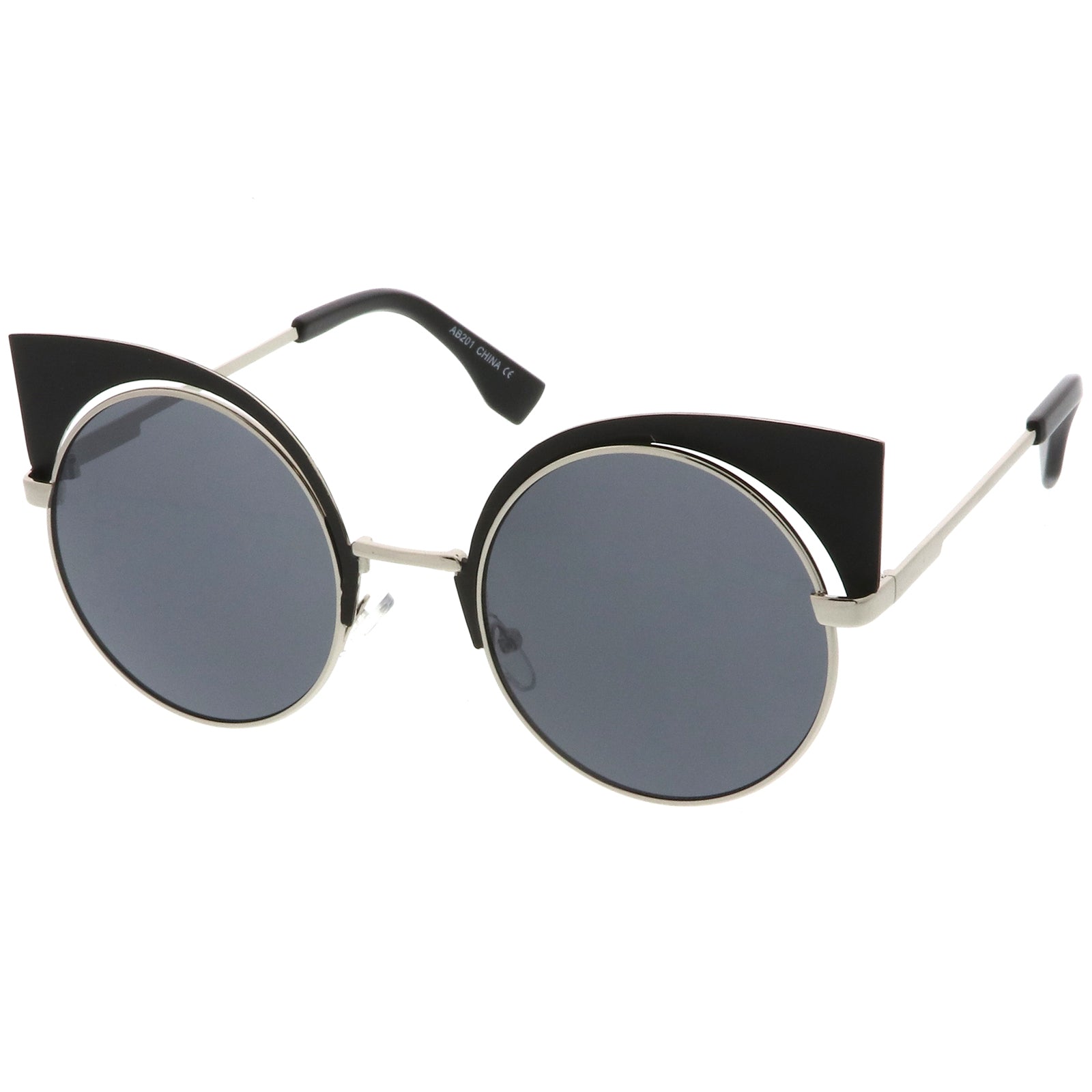 Black-Silver / Smoke