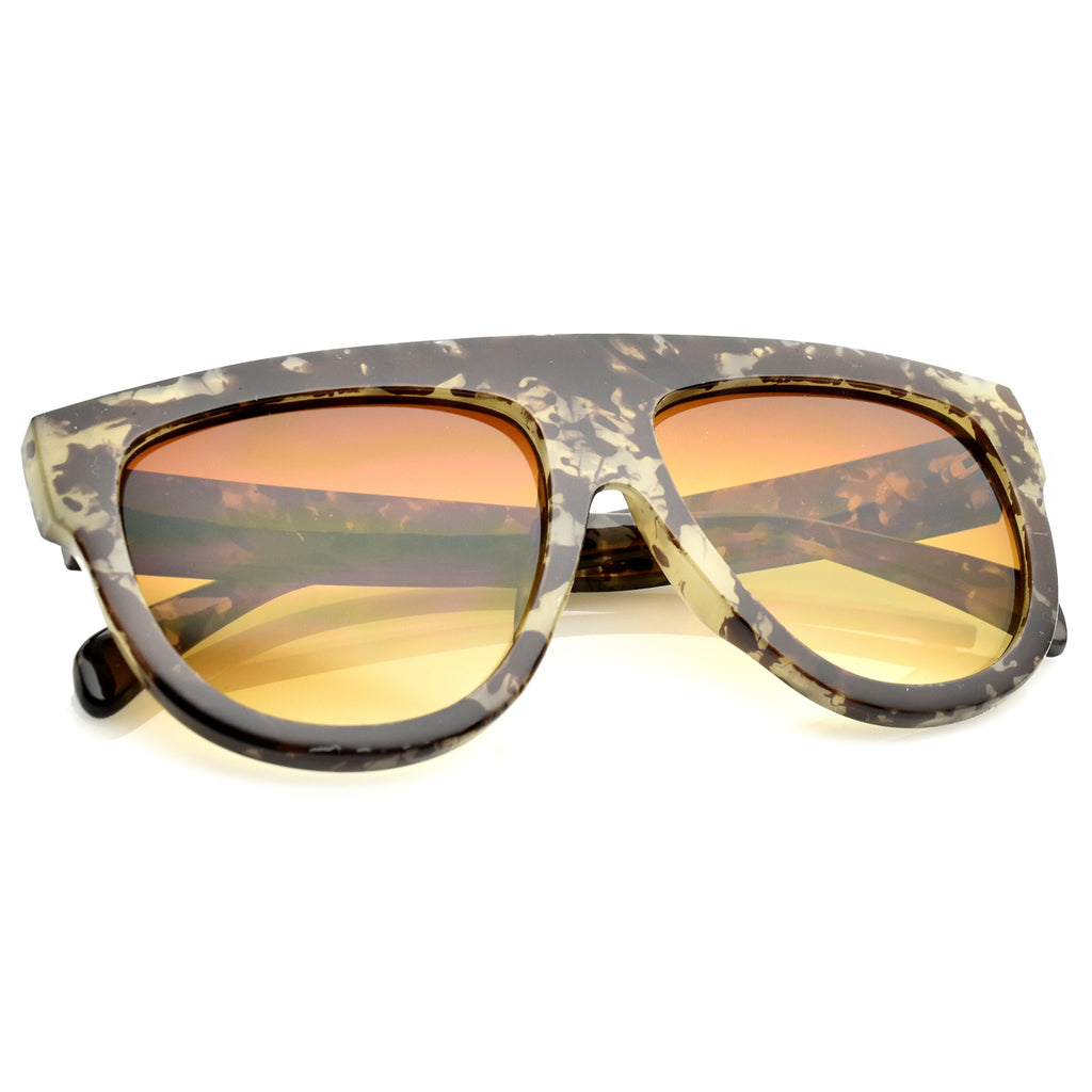 Brown Grey Marble / Amber