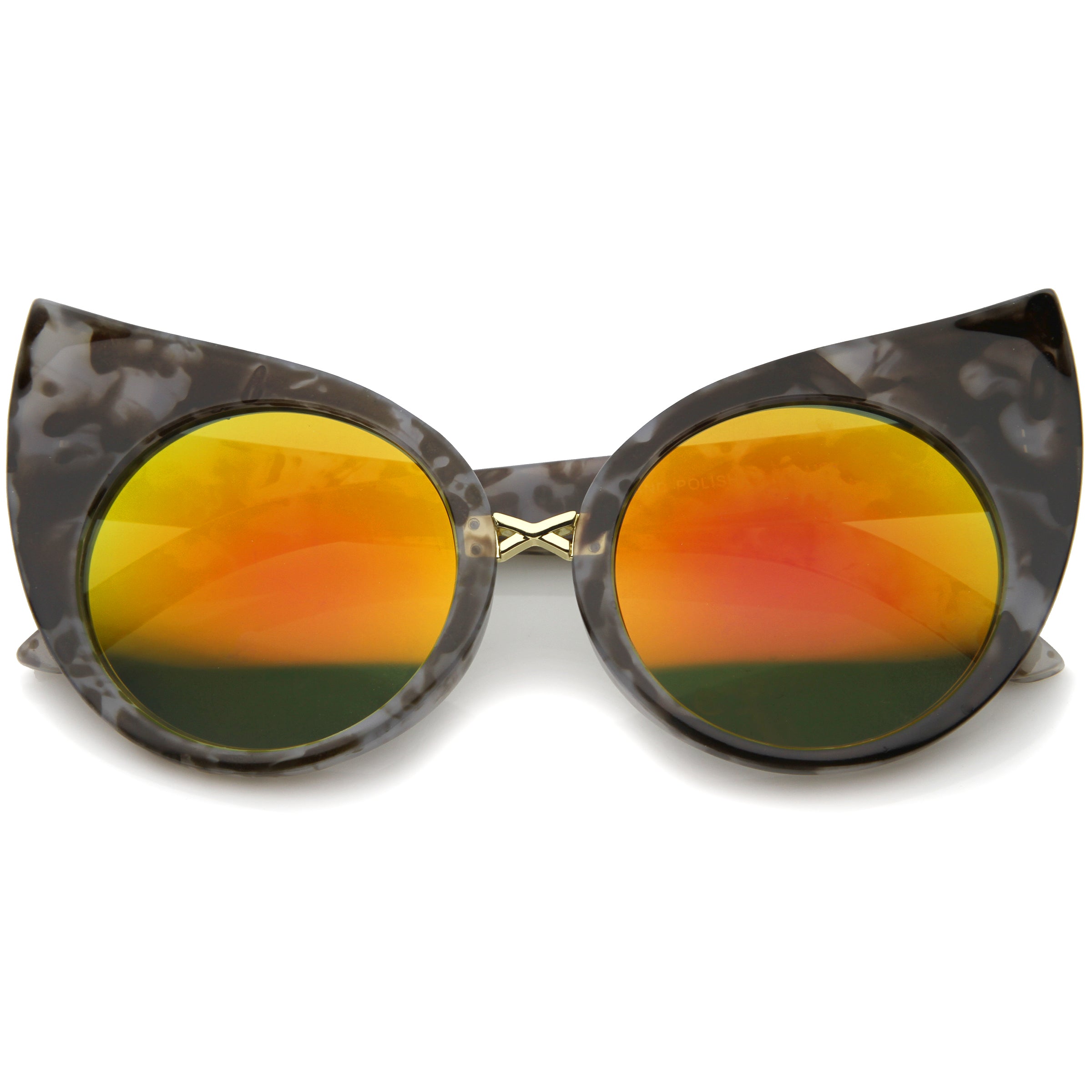 Brown / Orange Mirror