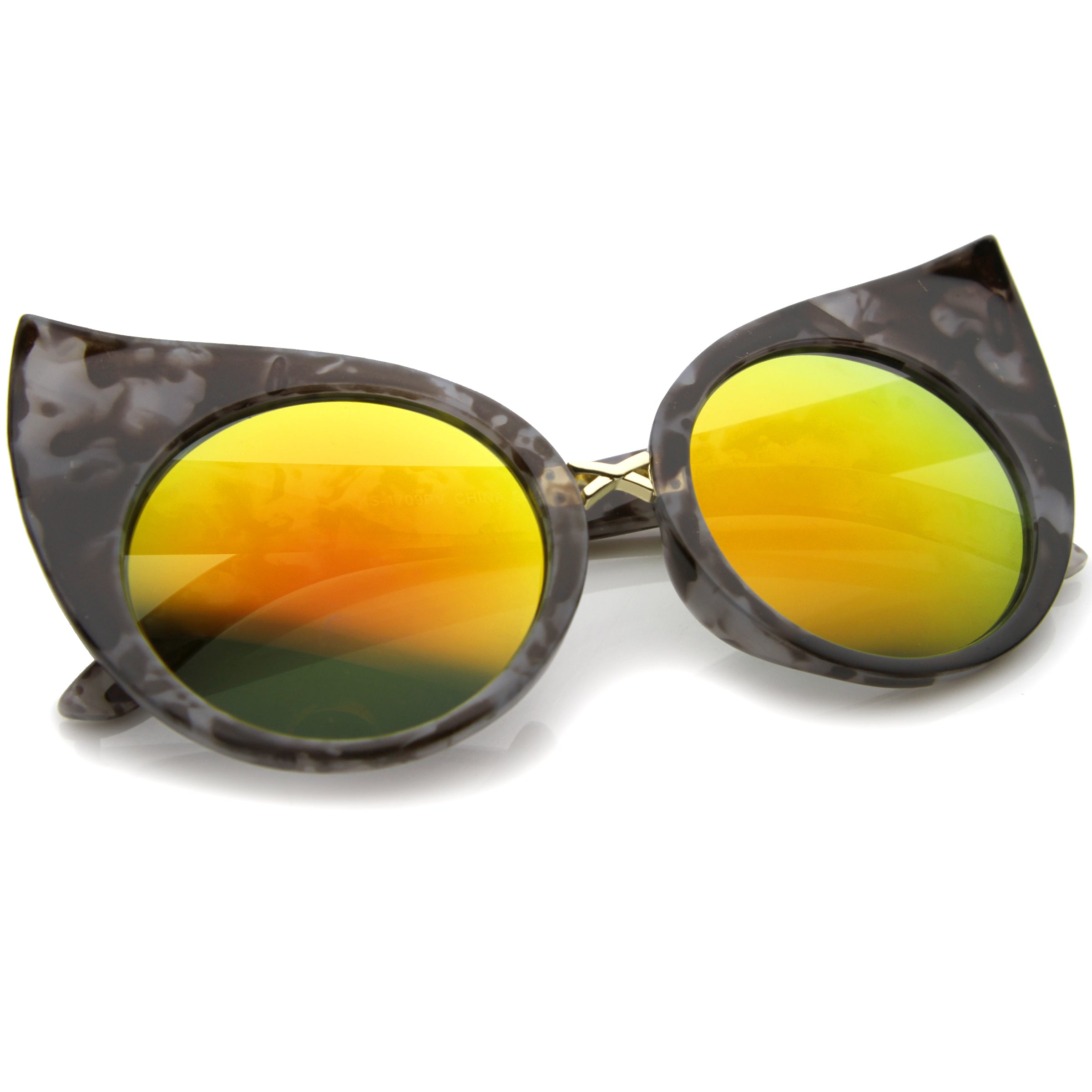 Brown / Orange Mirror