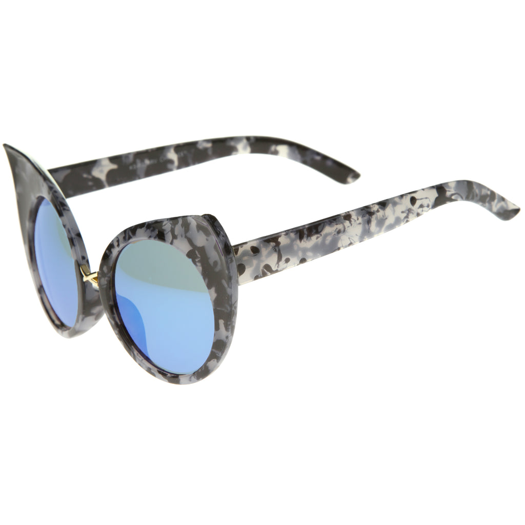 Gray / Blue Mirror