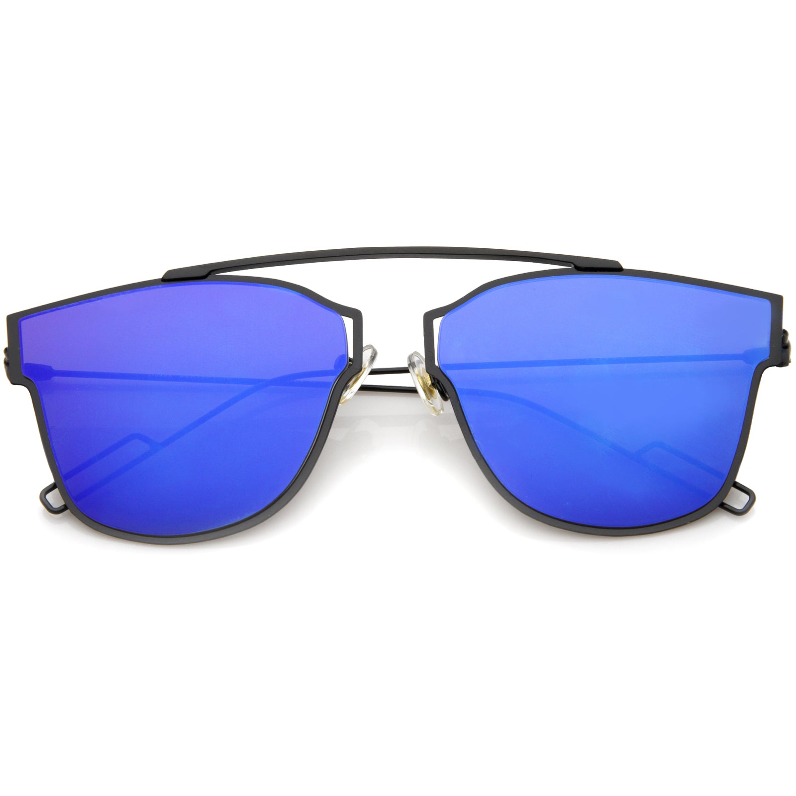 Black / Blue Mirror