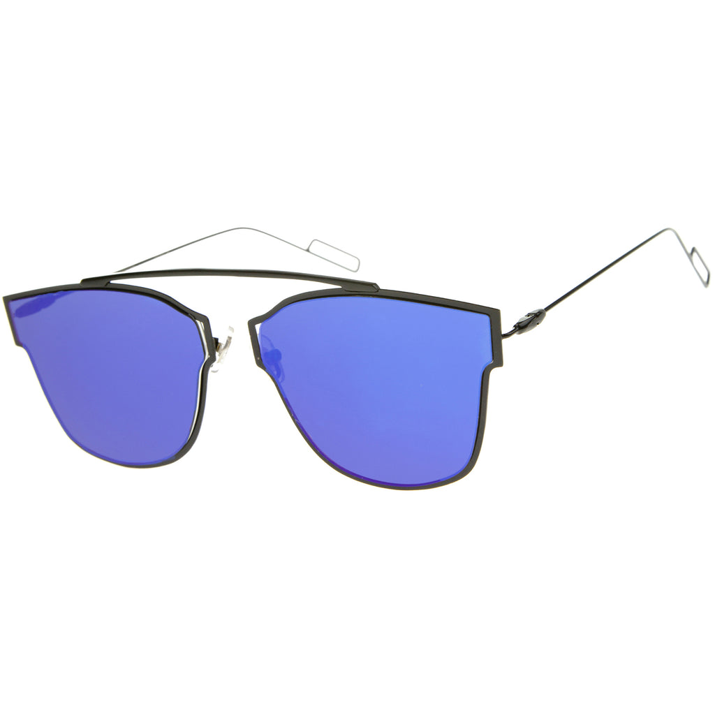 Black / Blue Mirror