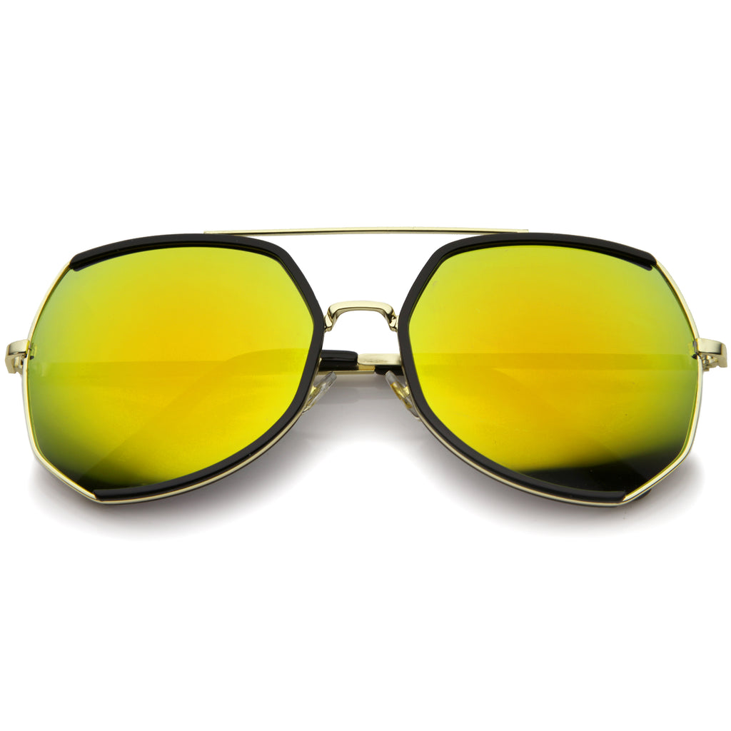 Black-Gold / Yellow Mirror
