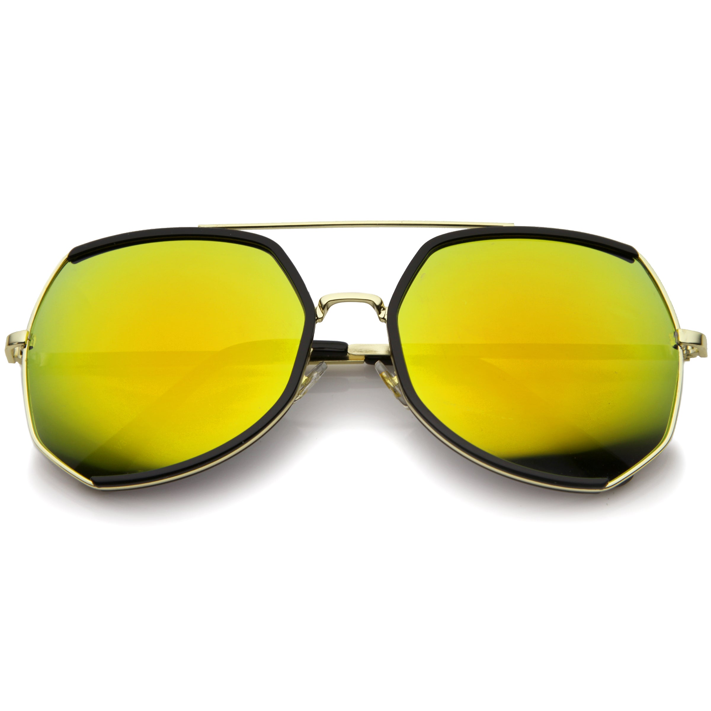 Black-Gold / Yellow Mirror