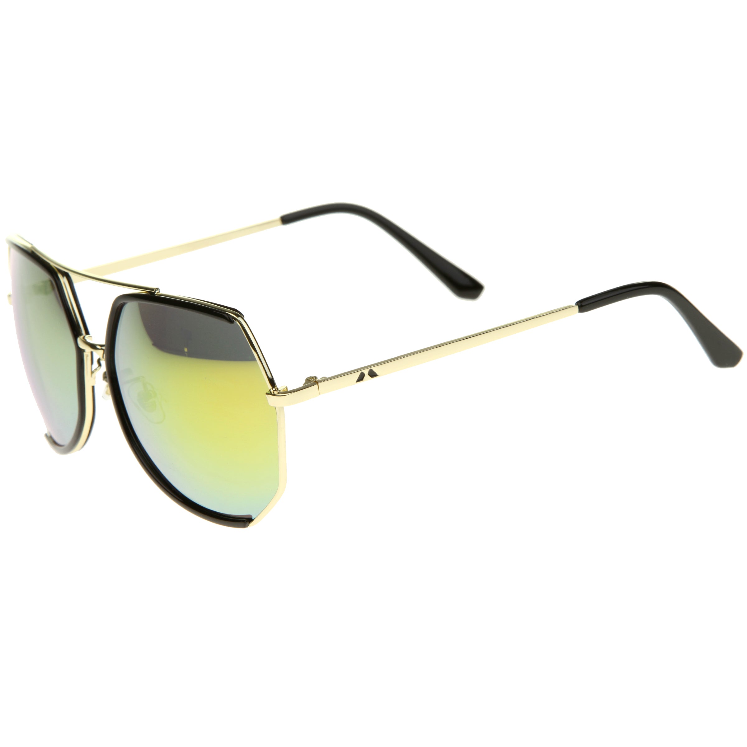 Black-Gold / Yellow Mirror