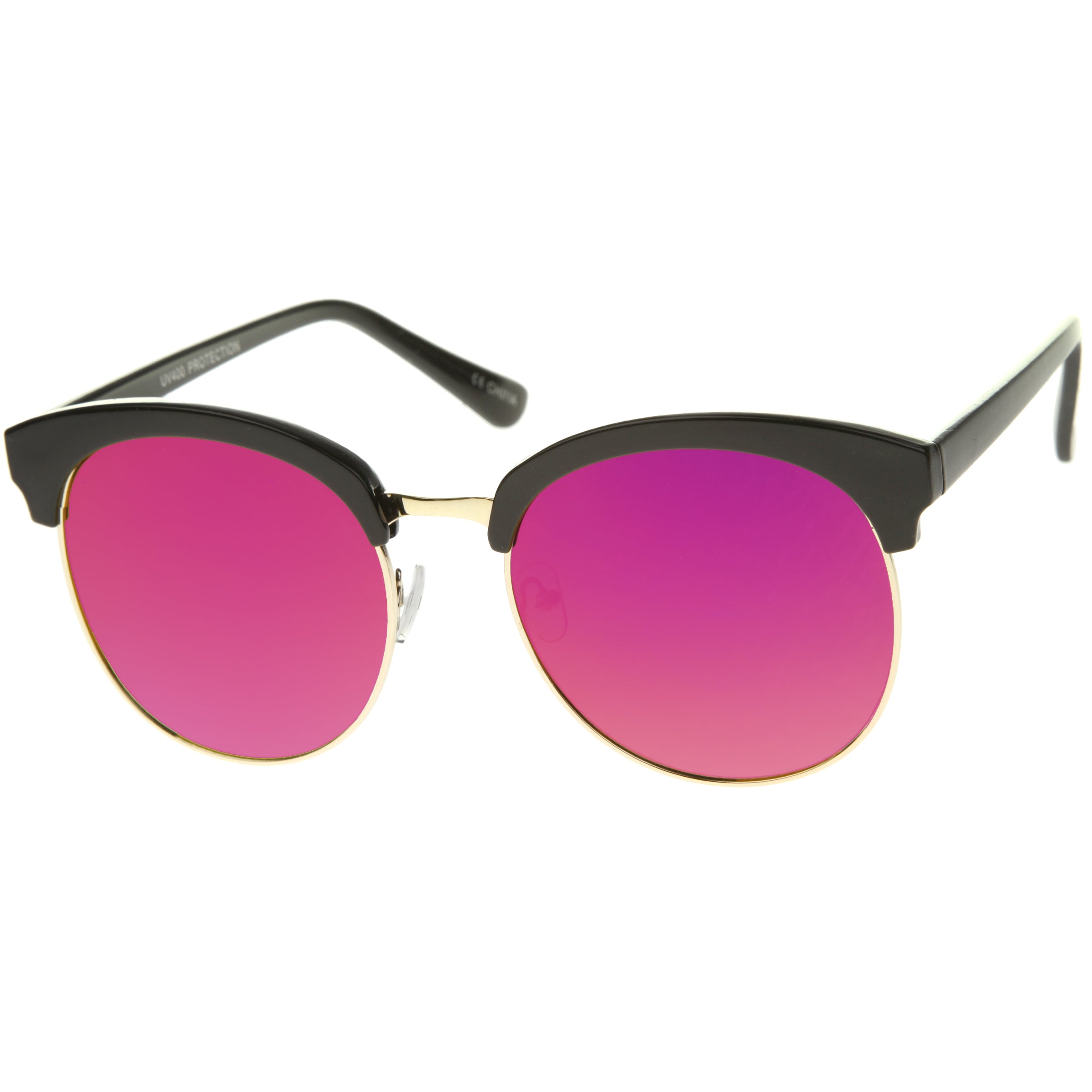 Black-Gold / Magenta Mirror