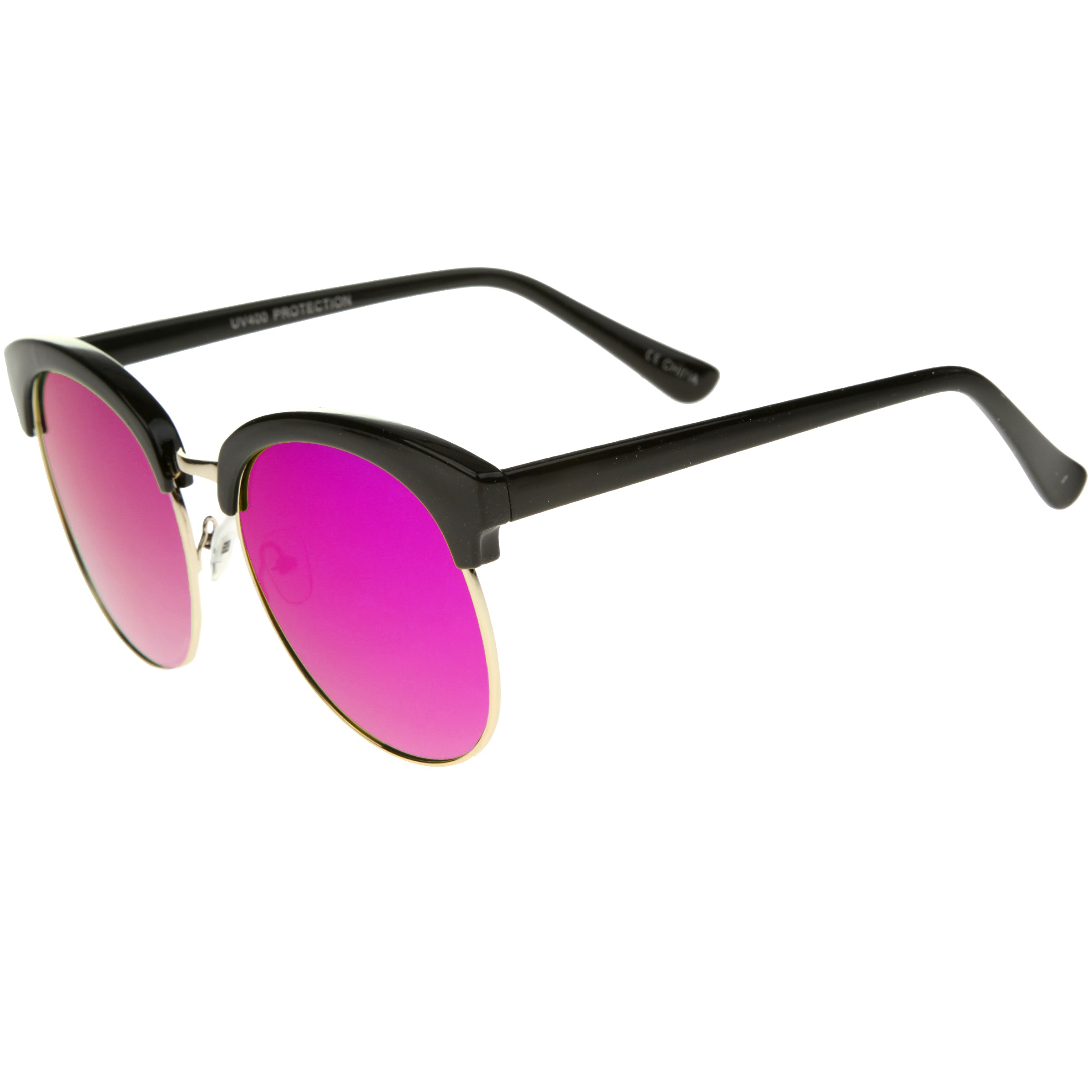 Black-Gold / Magenta Mirror