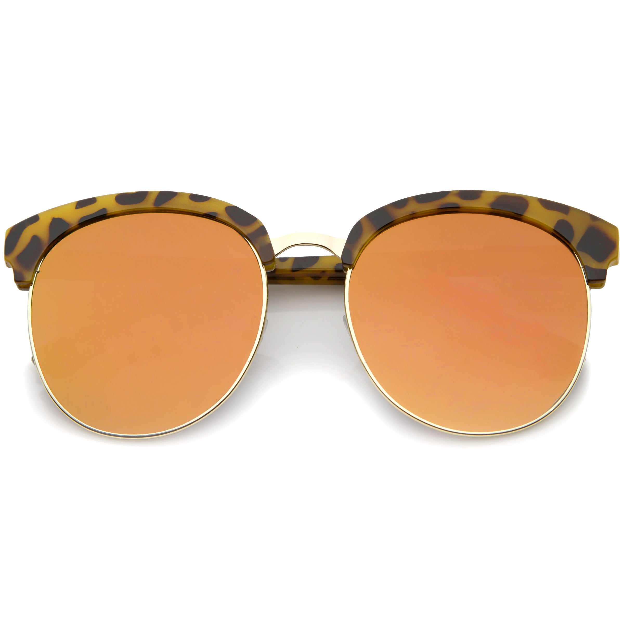 Tortoise-Gold / Orange Mirror