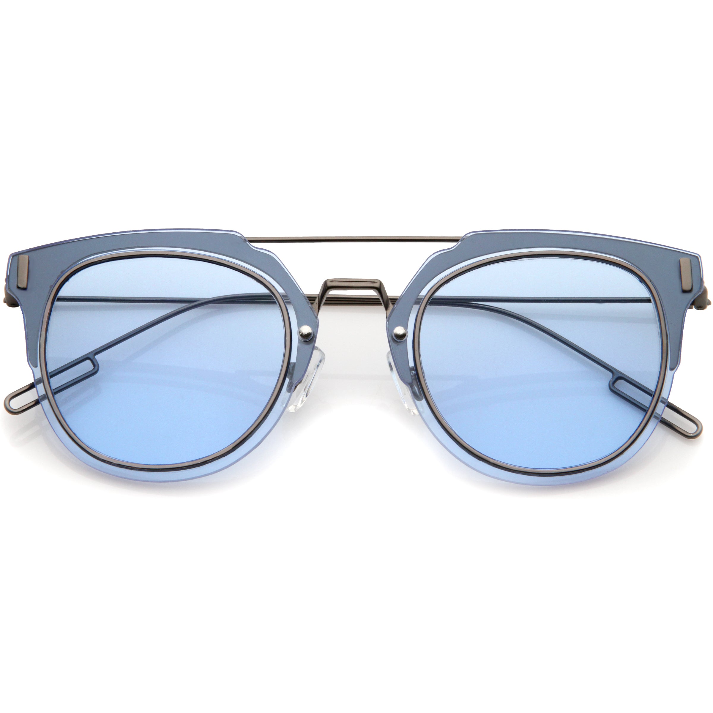 Blue-Gunmetal / Blue
