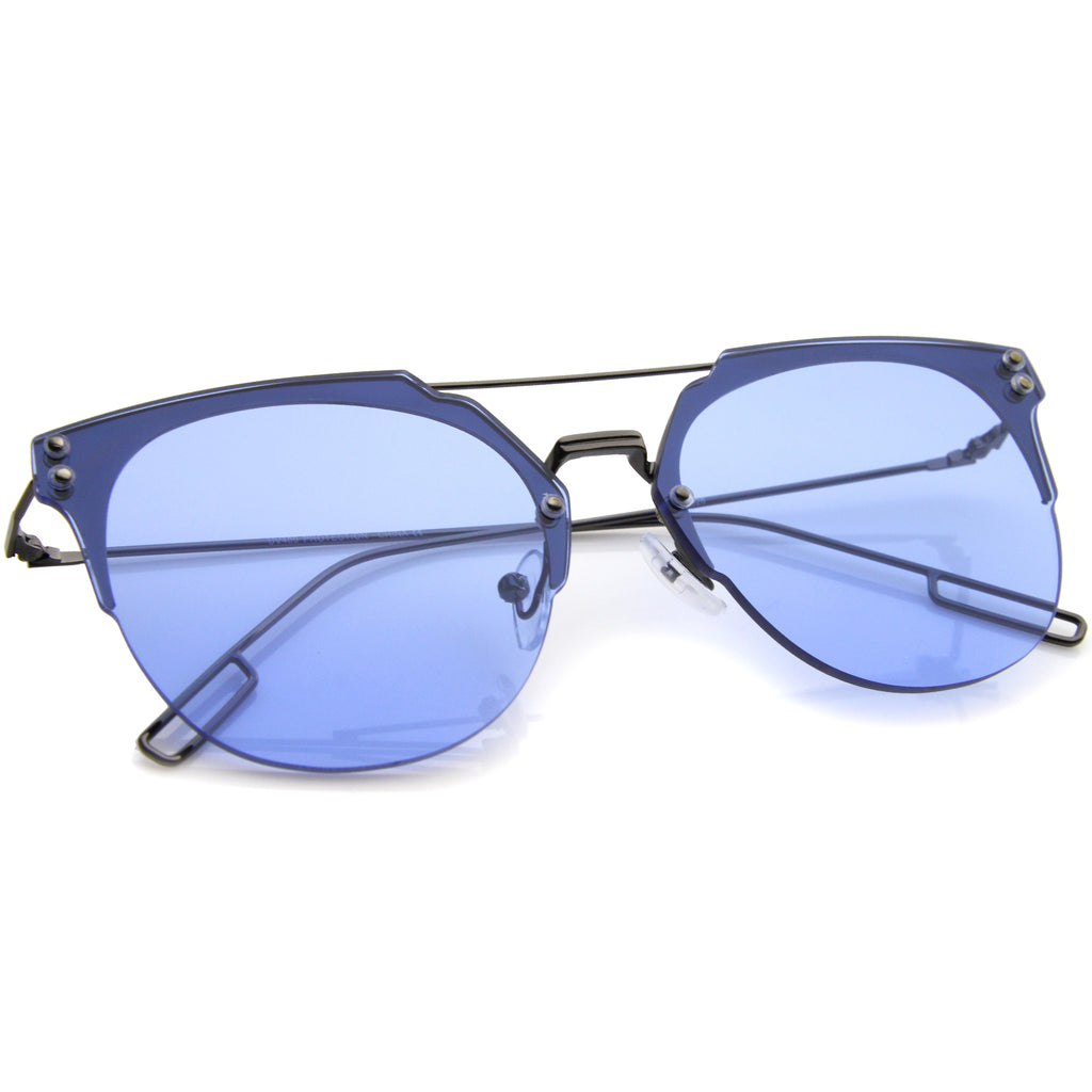 Black-Gunmetal / Blue