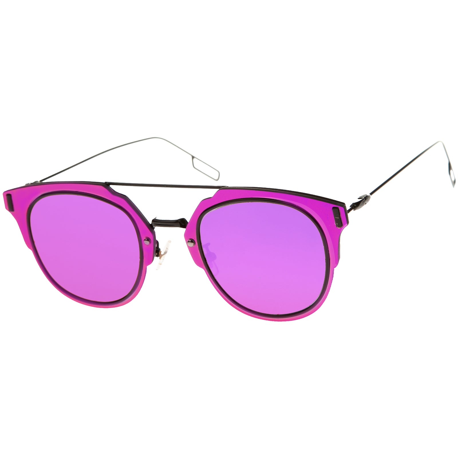 Black / Purple Mirror