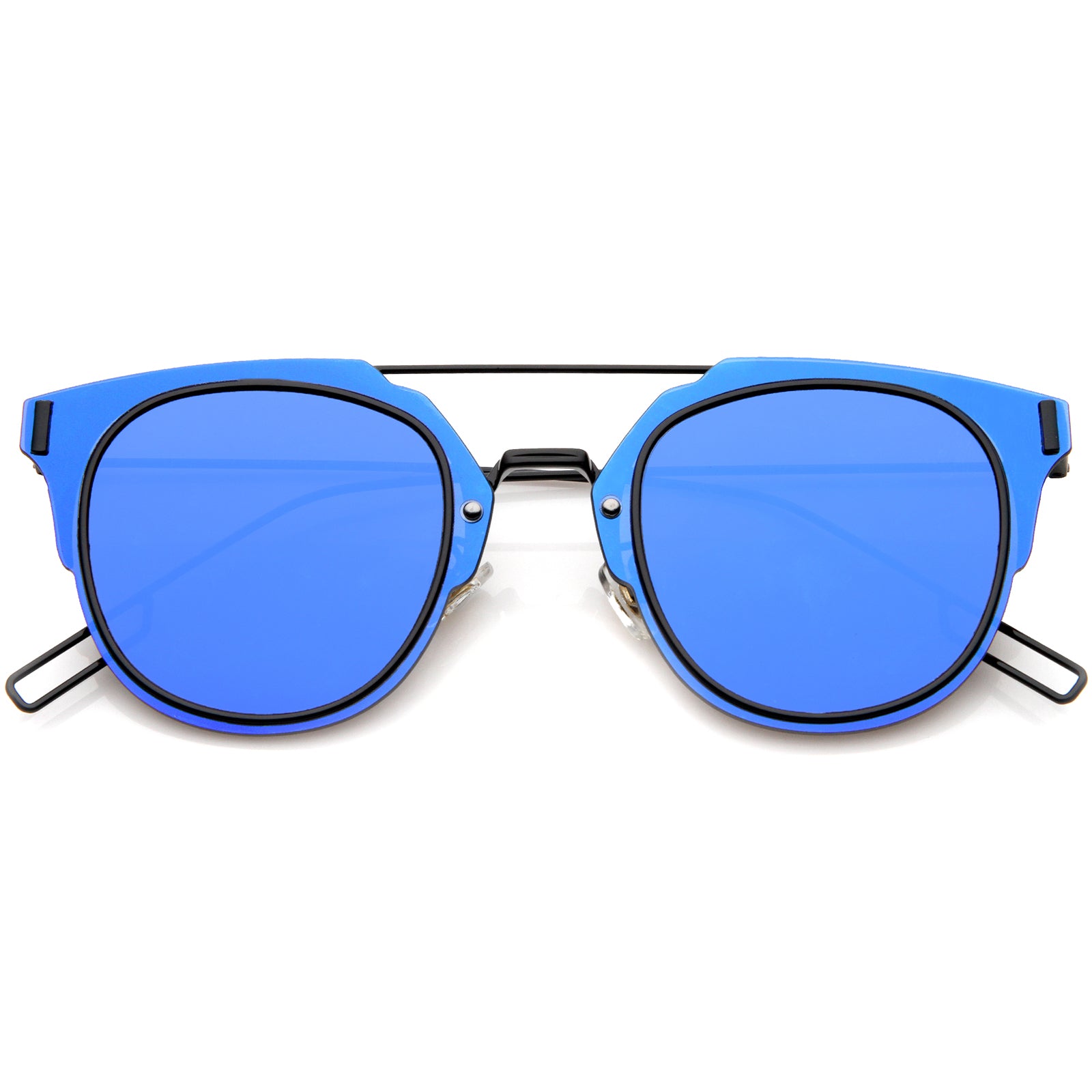 Black / Blue Mirror