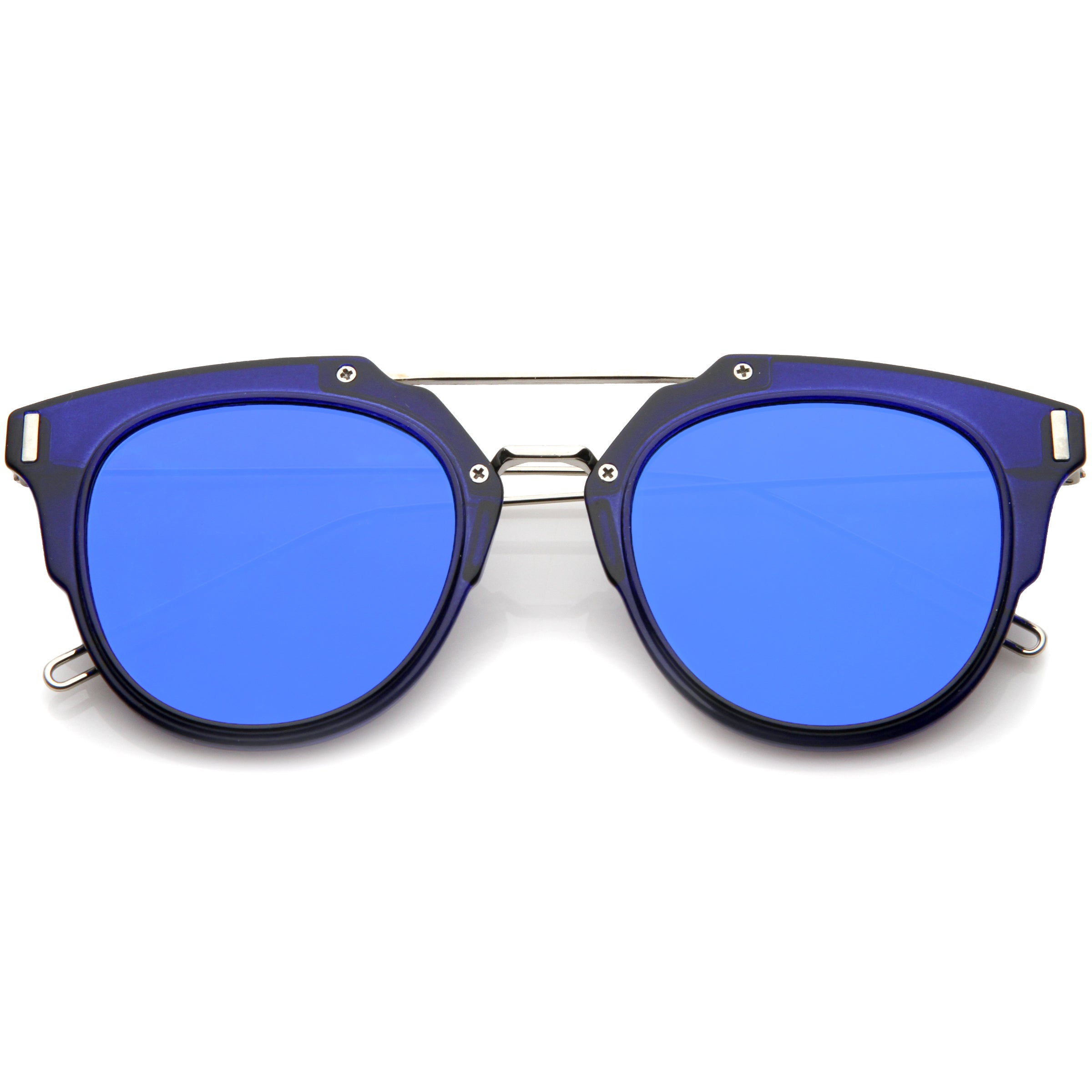 Blue-Silver / Blue Mirror