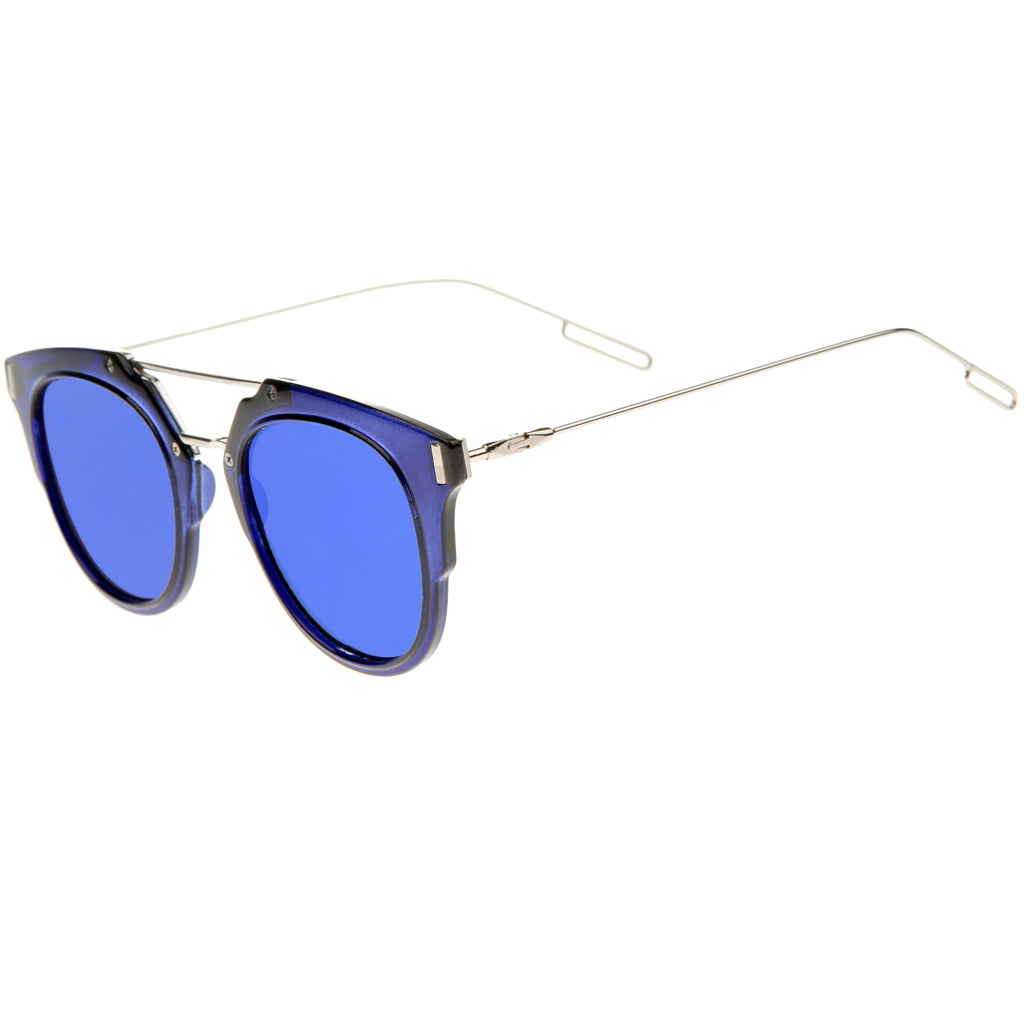 Blue-Silver / Blue Mirror