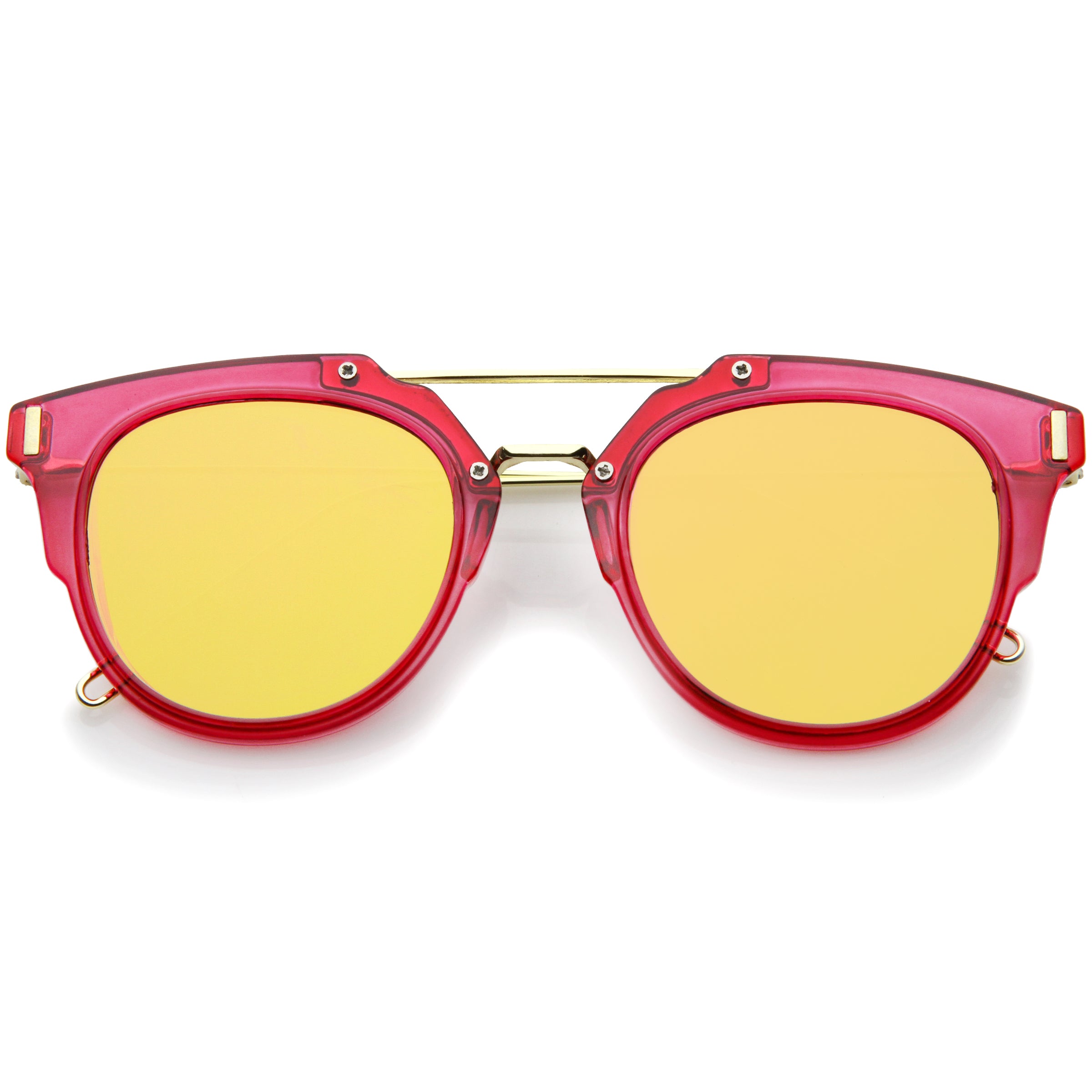 Fuchsia-Gold / Yellow Mirror
