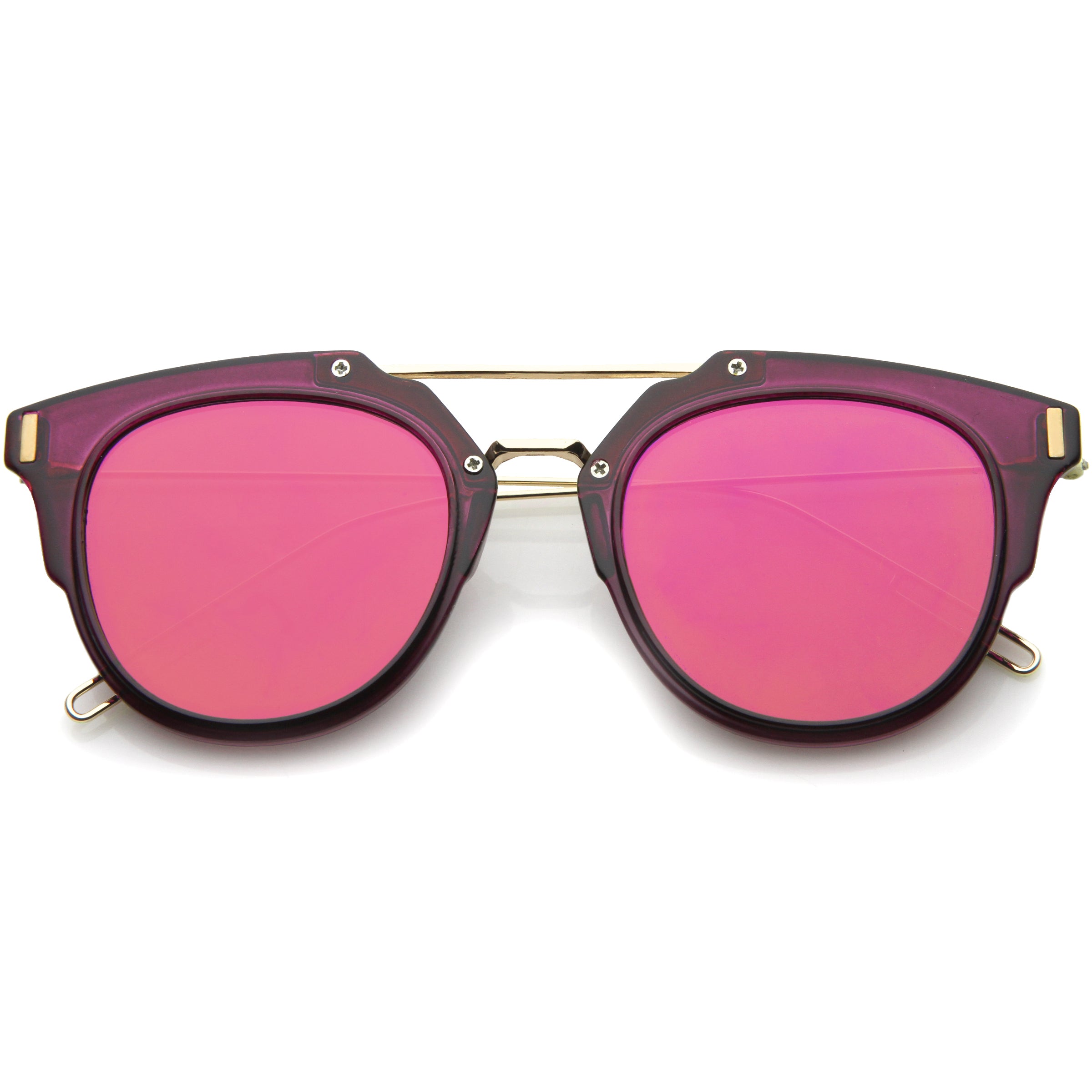 Purple-Gold / Magenta Mirror