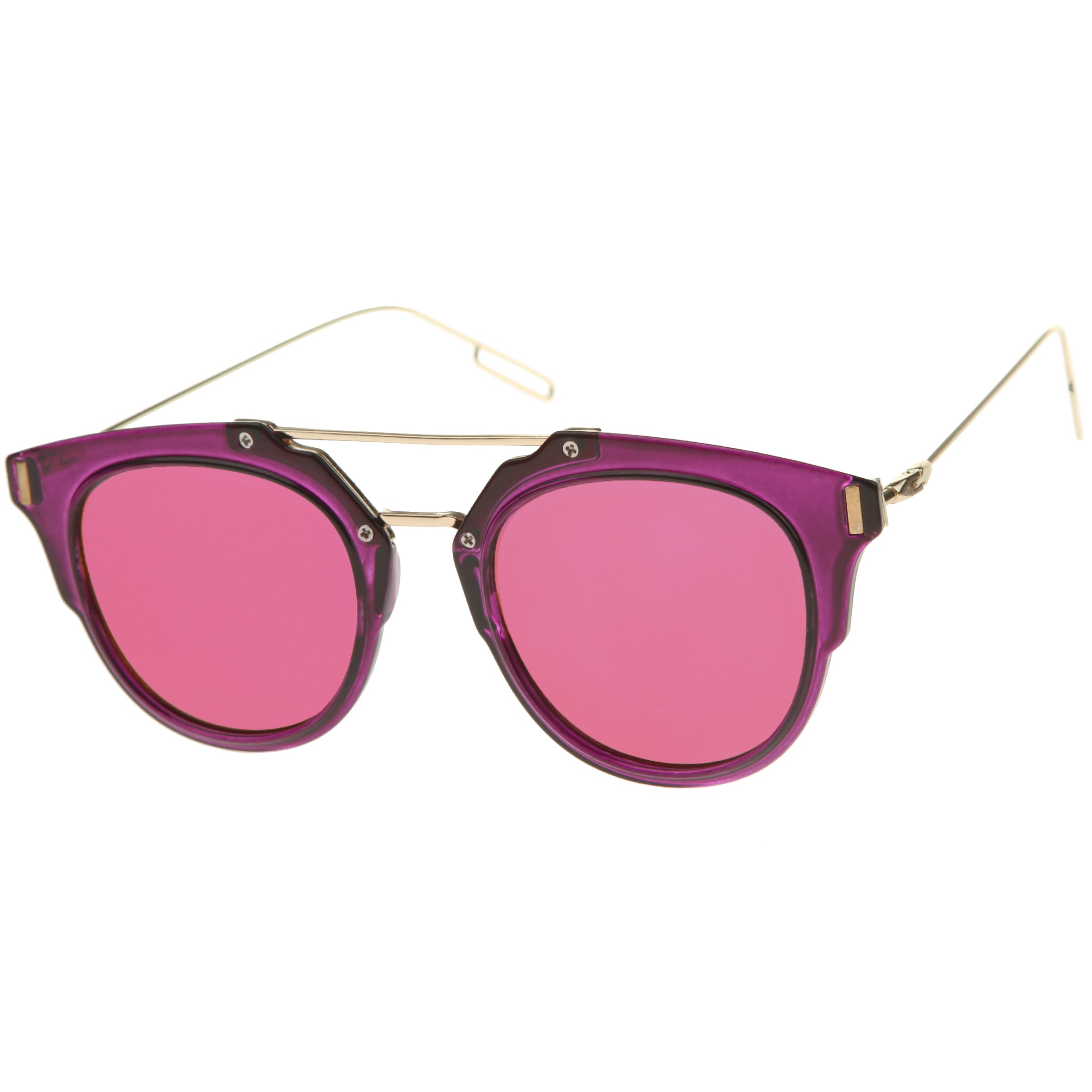 Purple-Gold / Magenta Mirror