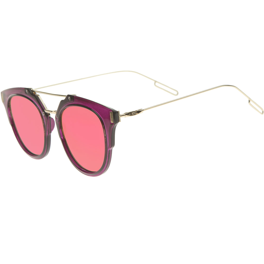 Purple-Gold / Magenta Mirror