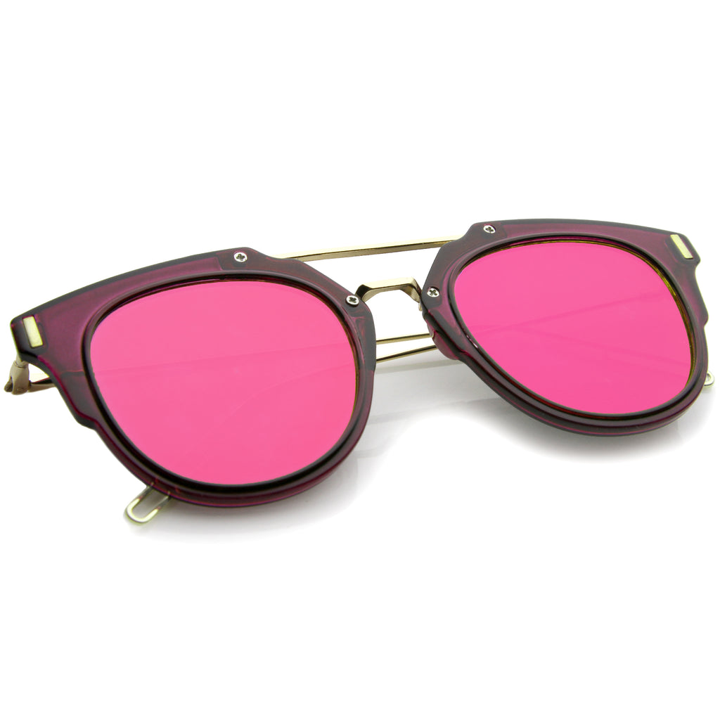 Purple-Gold / Magenta Mirror