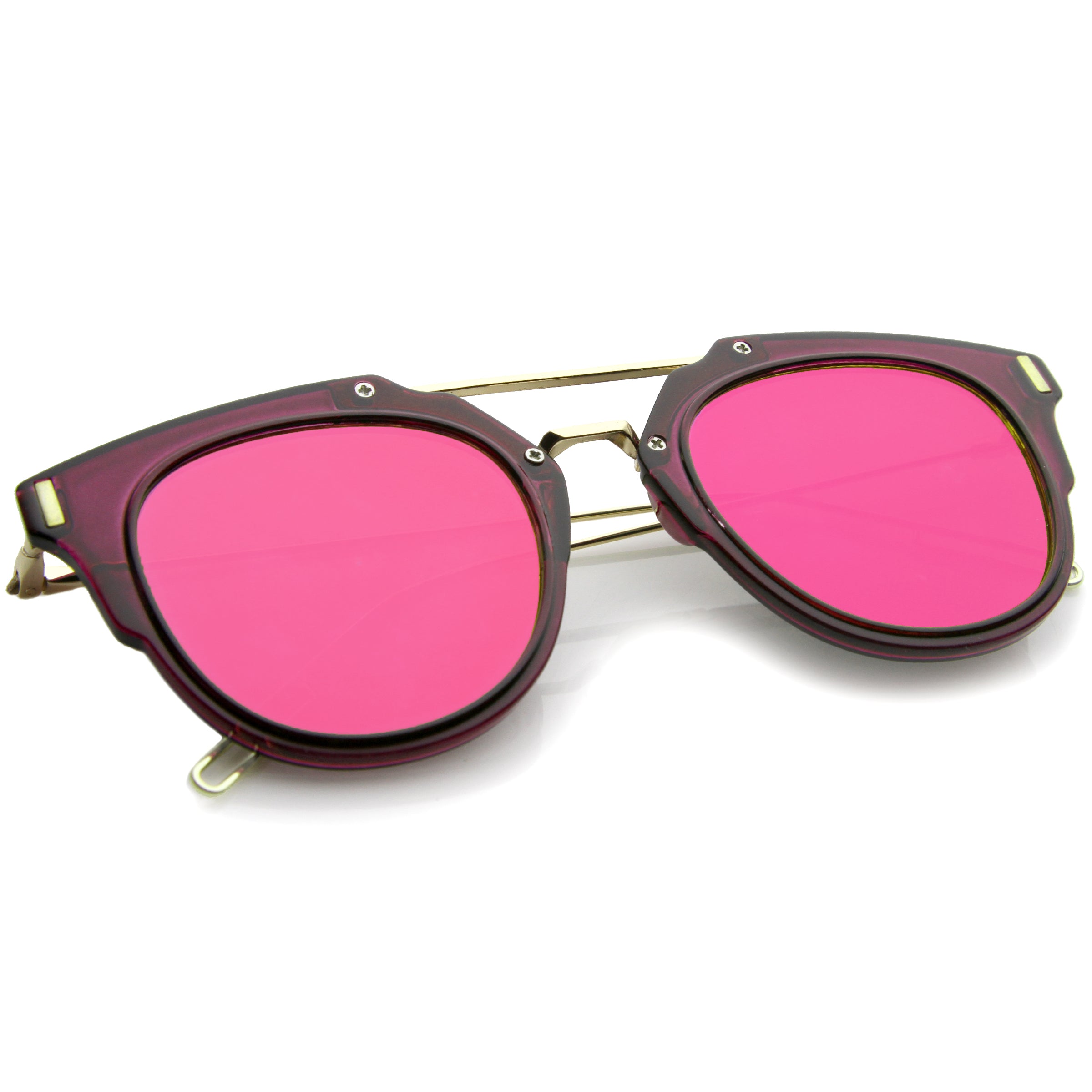 Purple-Gold / Magenta Mirror