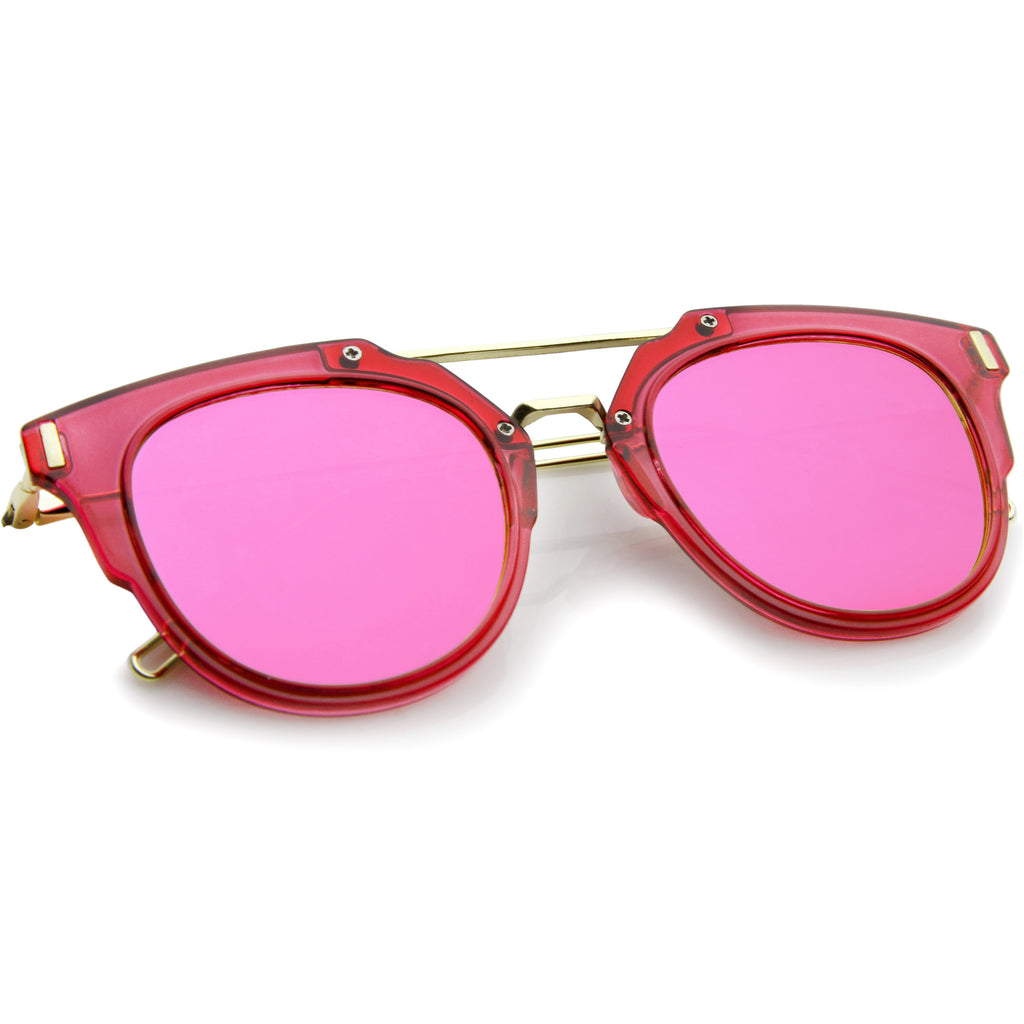 Fuchsia-Gold / Magenta Mirror