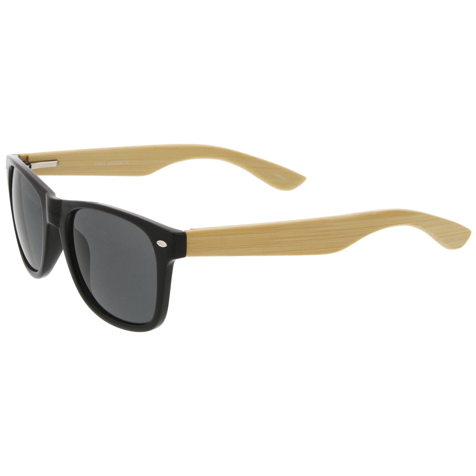 Shiny Black-Wood / Smoke