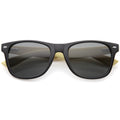 Matte Black-Wood / Smoke