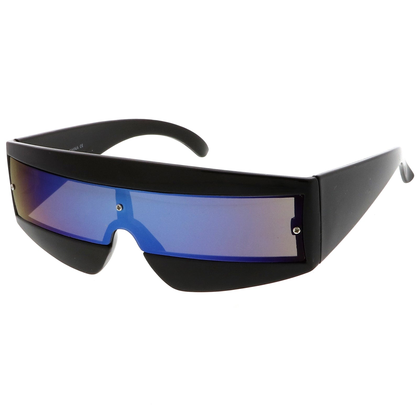 Black / Blue Mirror