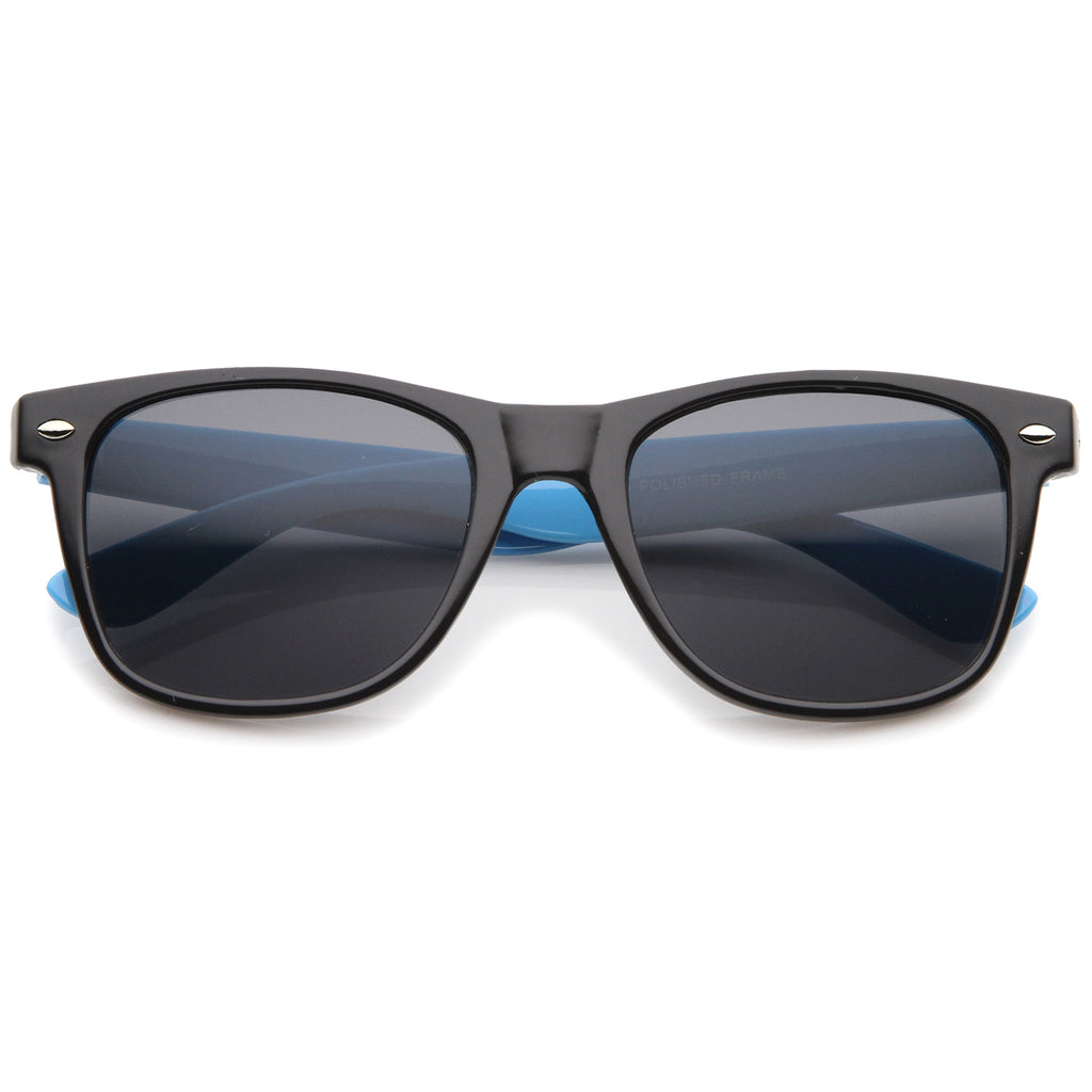 Shiny Black-Blue / Smoke