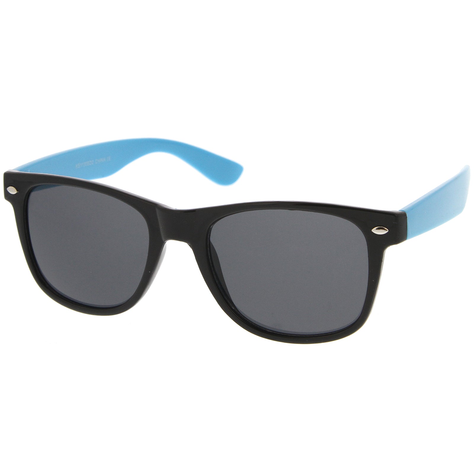 Shiny Black-Blue / Smoke