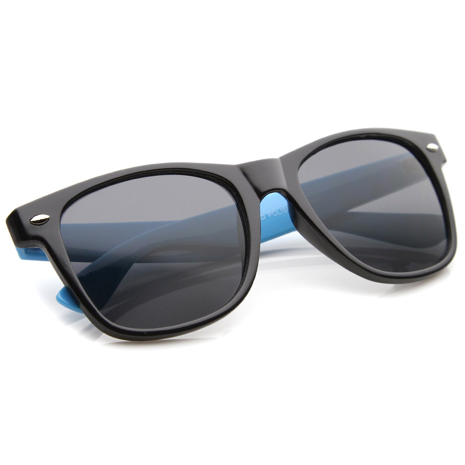 Shiny Black-Blue / Smoke