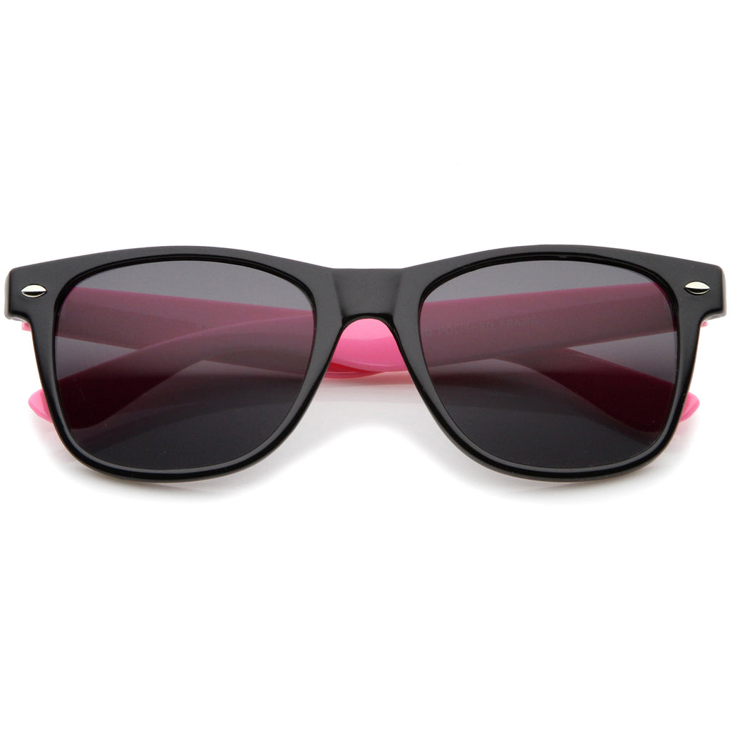 Shiny Black-Pink / Smoke