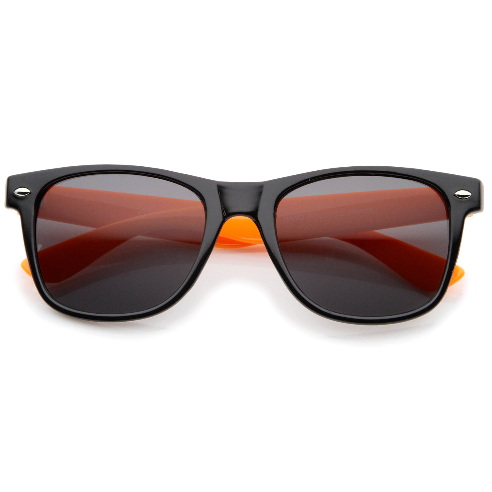 Shiny Black-Orange / Smoke