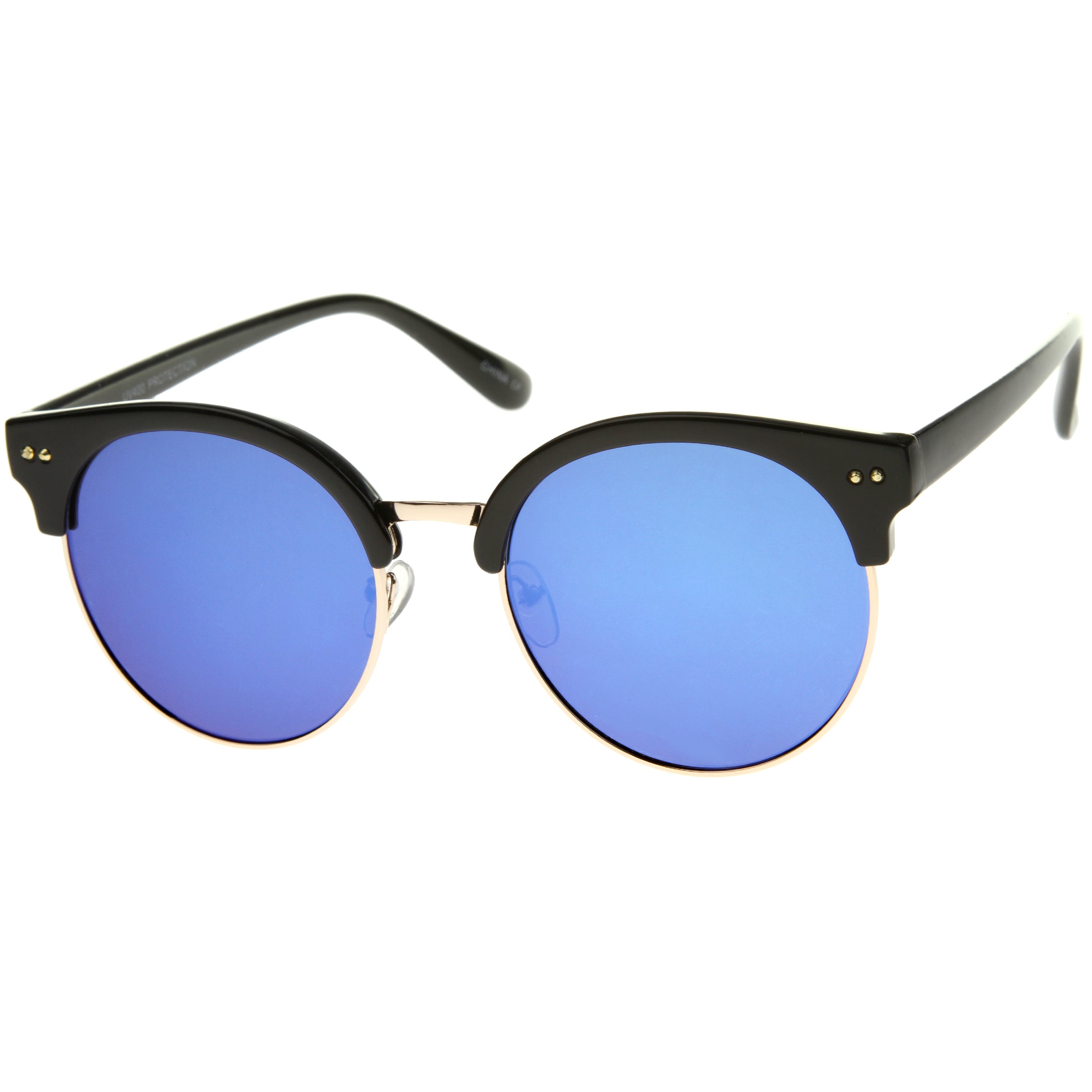 Black-Gold / Blue Mirror