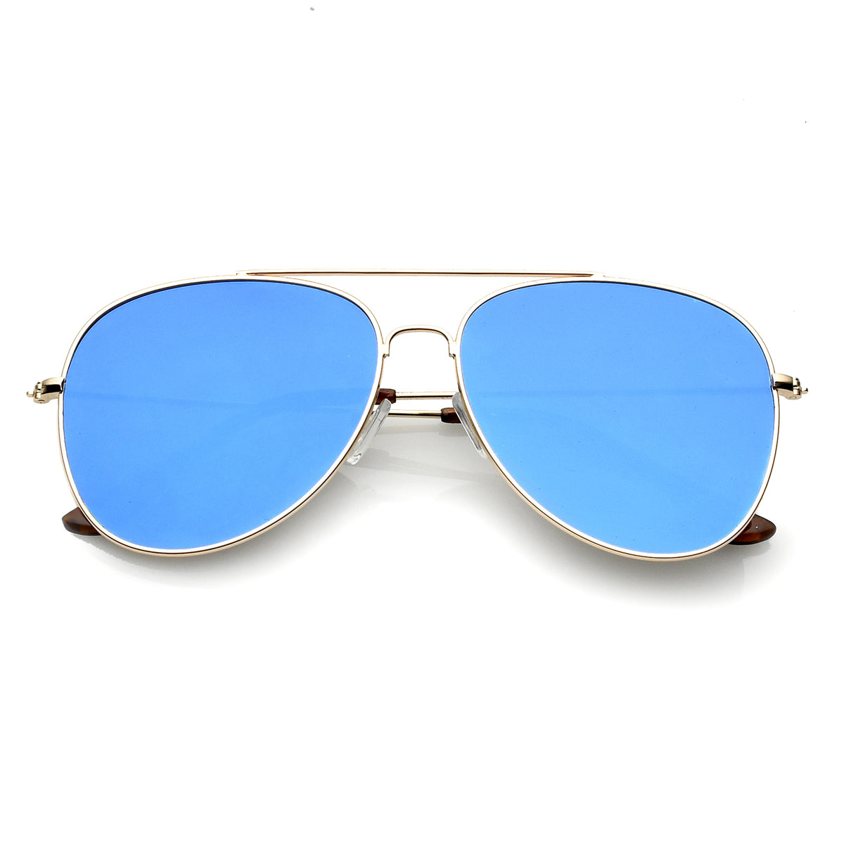 Gold / Blue Mirror