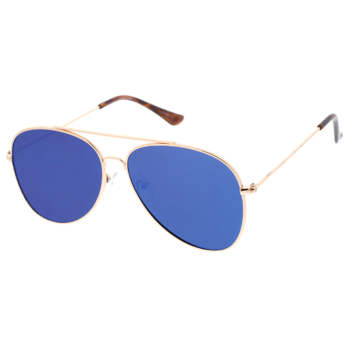 Gold / Blue Mirror